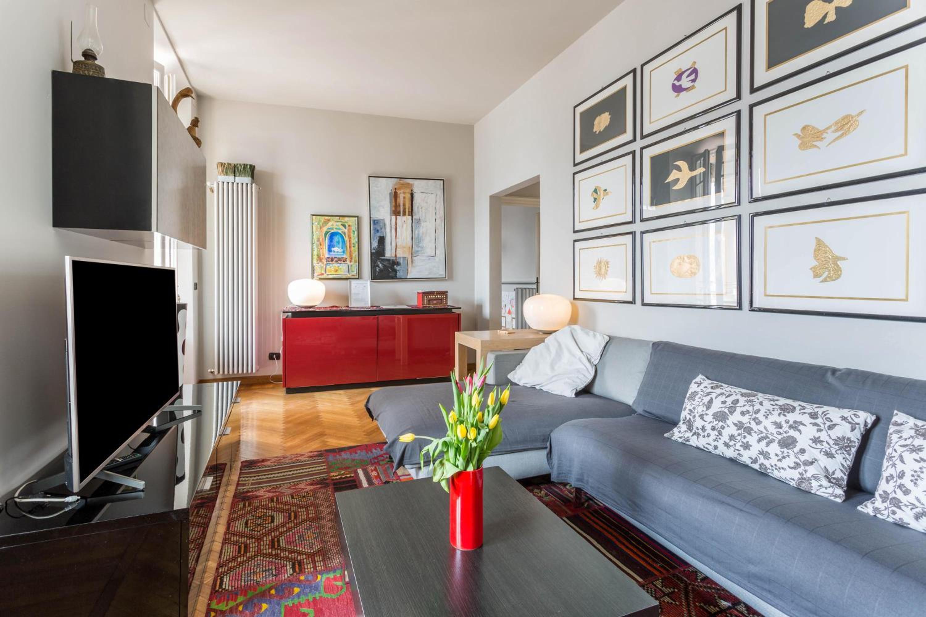Central Vista Lago en Como — lounge