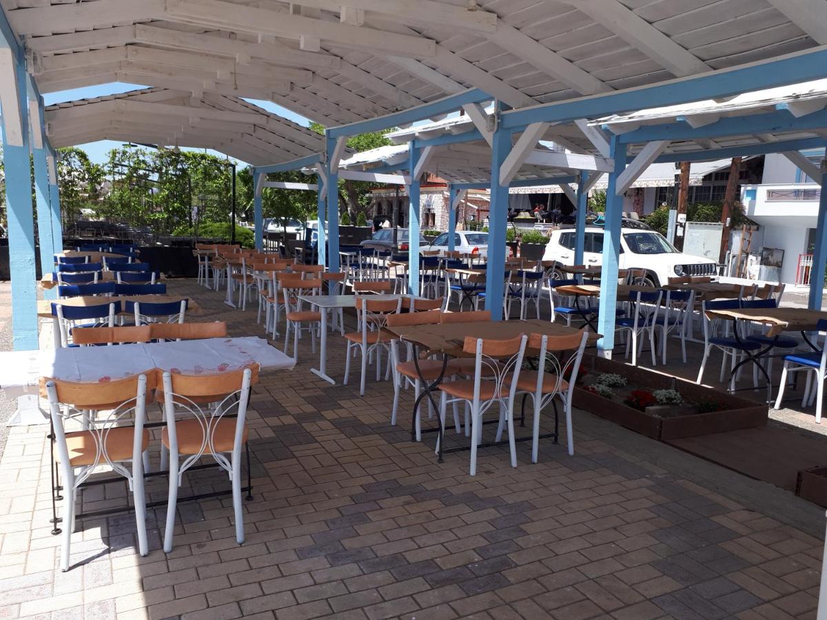 outdoor BBQ area