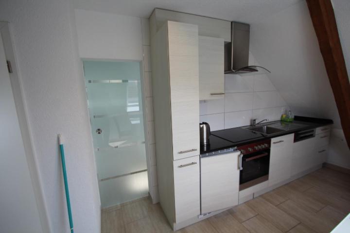 Dulliken 1 Schlafzimmer, Wohnzimmer, Küche mit Geschirr komplett, Bad