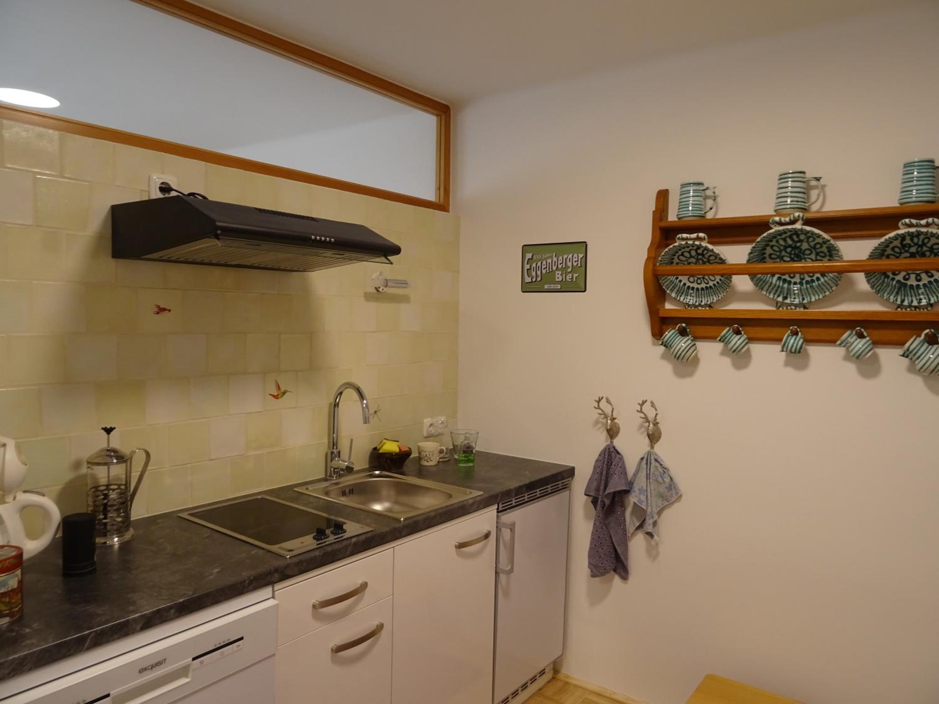 Homely Apartment in the Center with Garden View