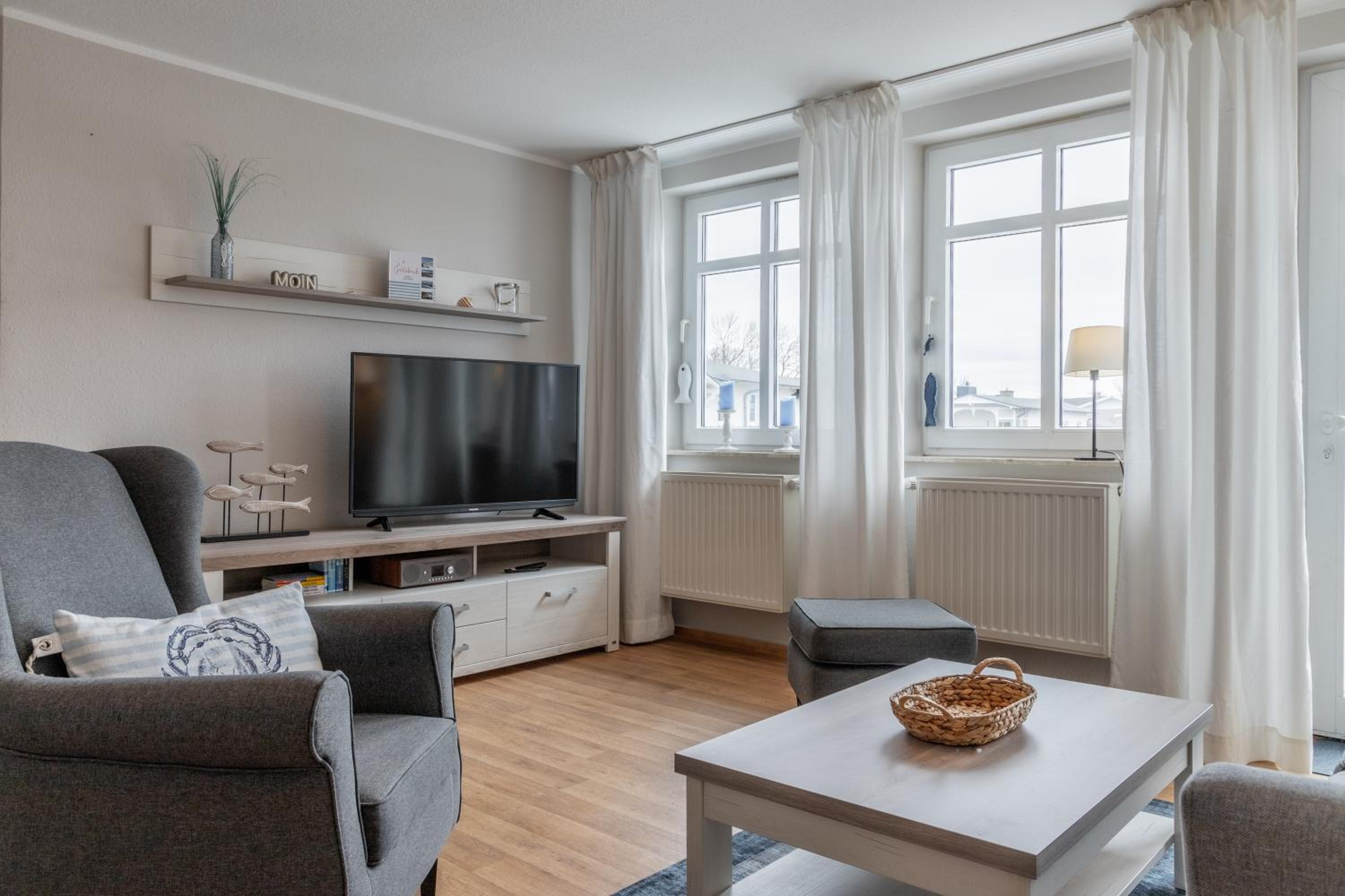 Haus Strandeck Ferienwohnung 14 mit Sauna- und Schwimmbadnutzung im AHOI Sellin
