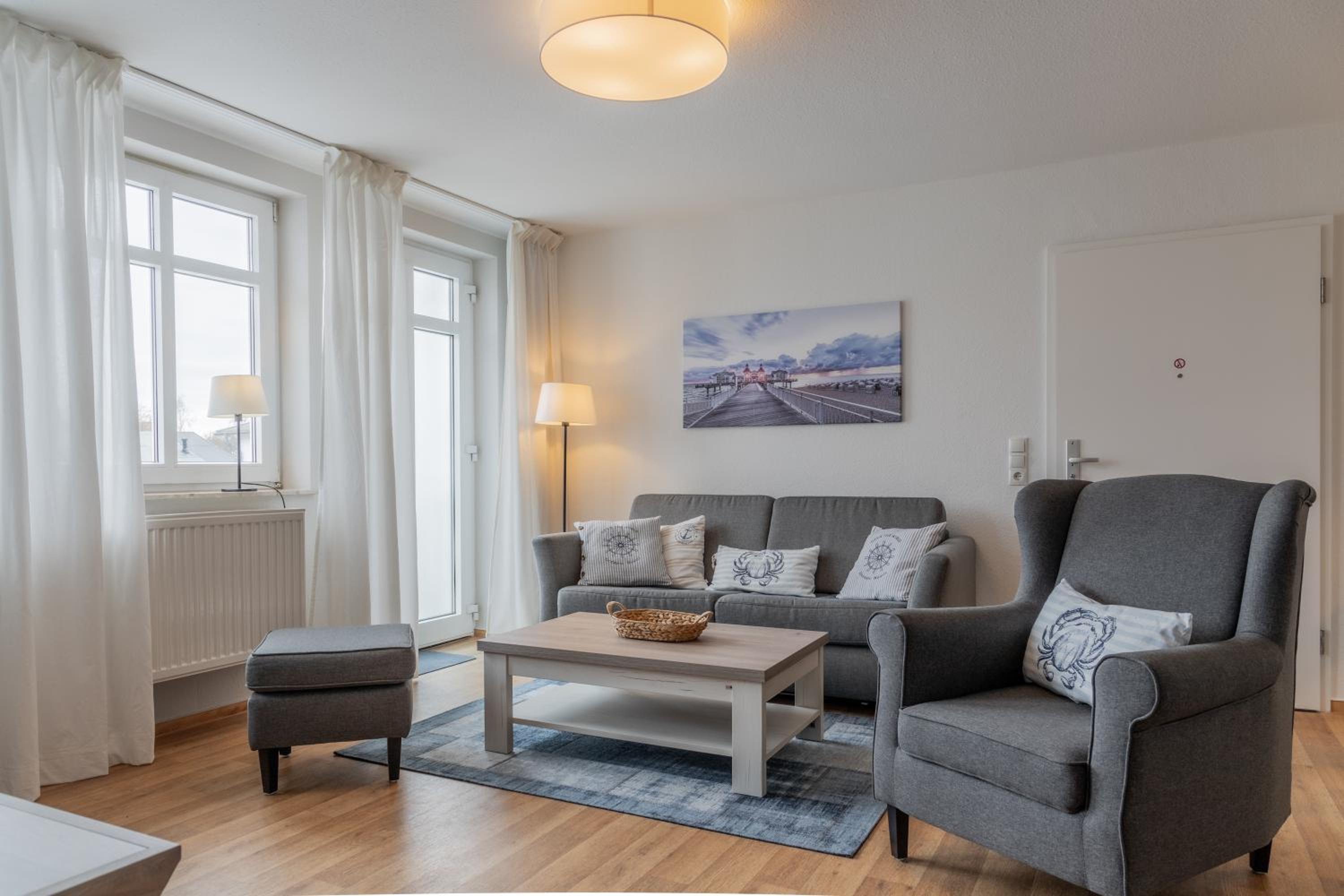 Haus Strandeck Ferienwohnung 14 mit Sauna- und Schwimmbadnutzung im AHOI Sellin