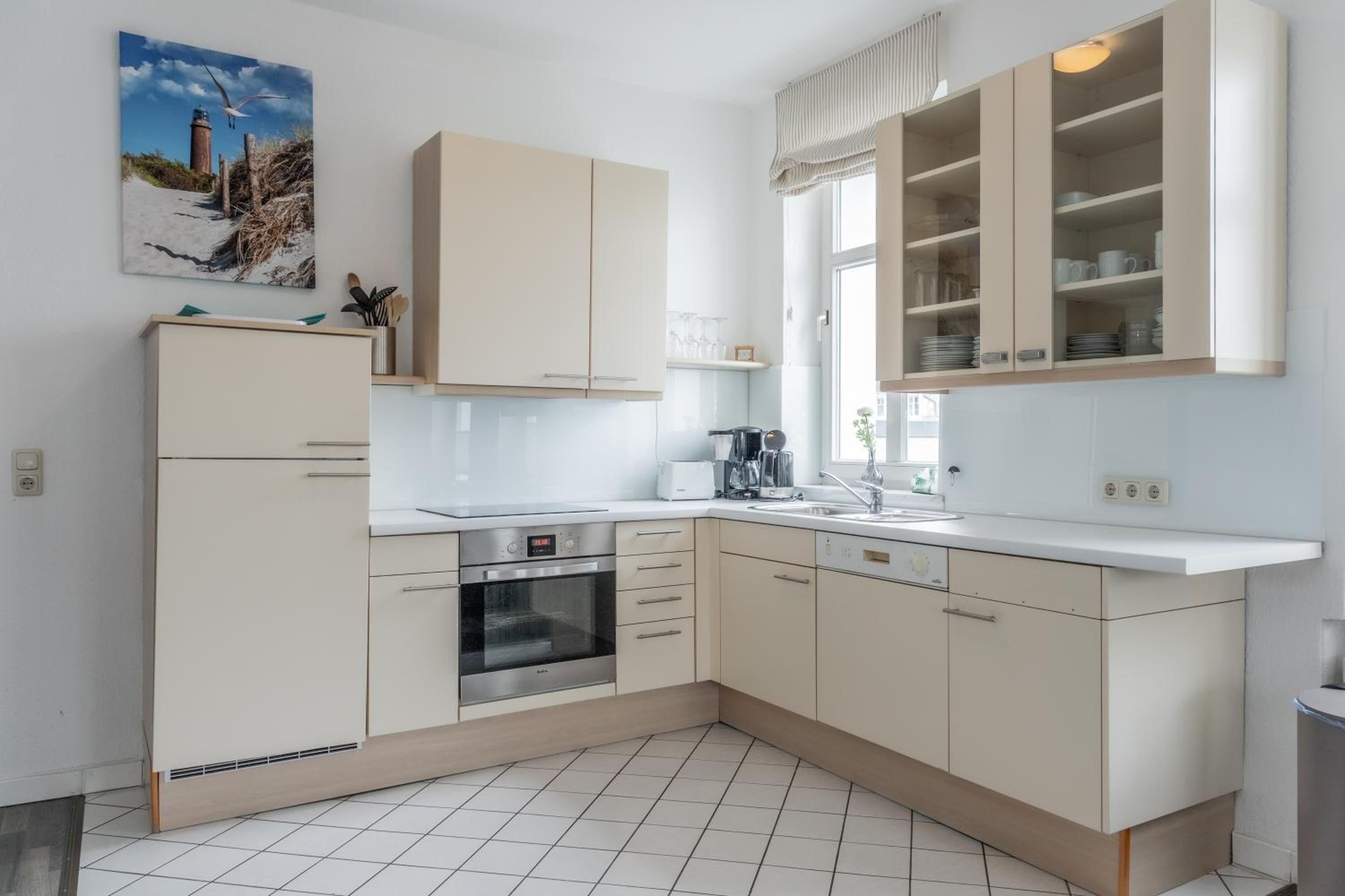 strandnahe 2-Raum-Ferienwohnung im Zentrum - Residenz Strandeck FeWo 02