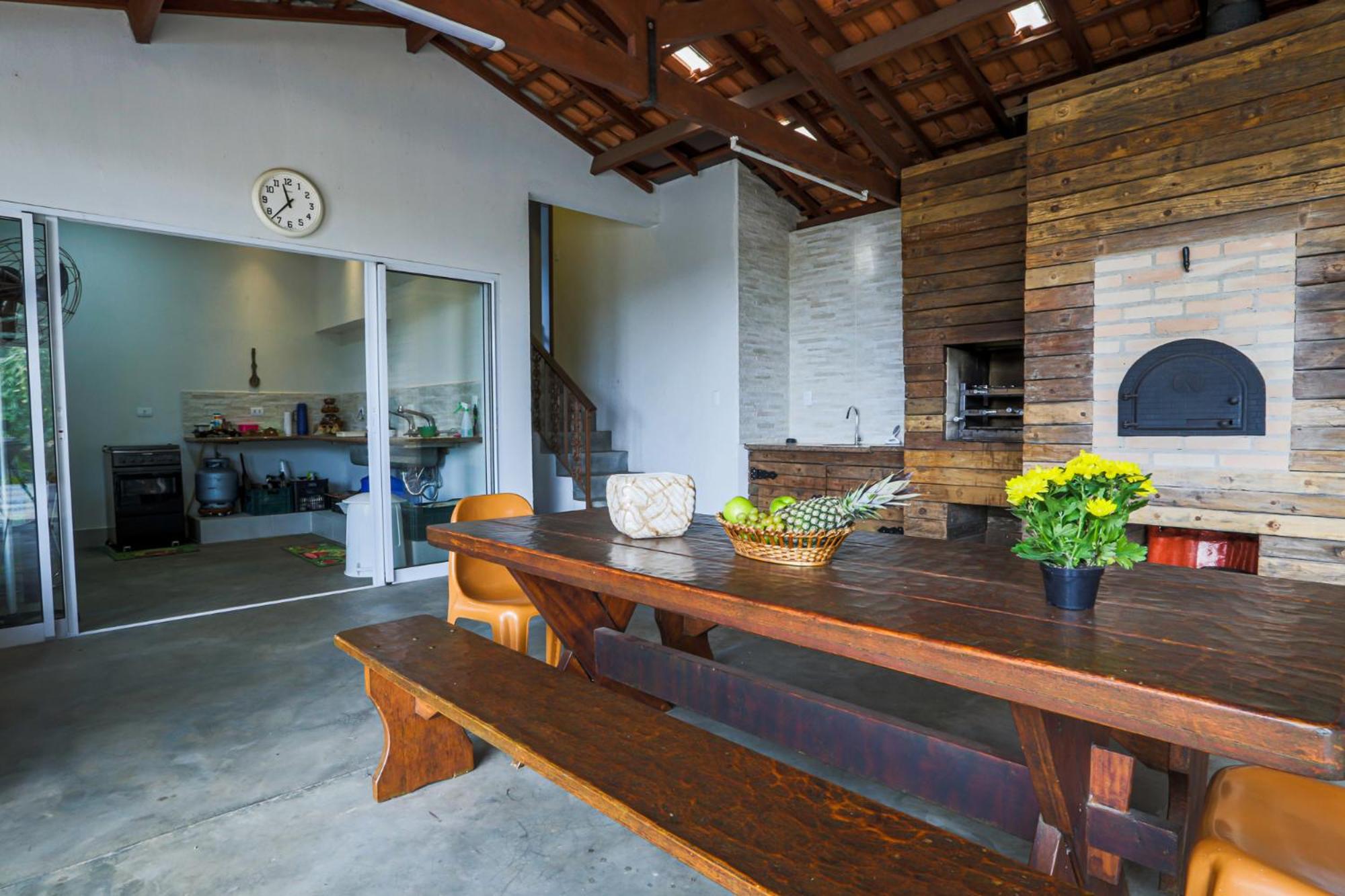 Recanto Atibaia piscina, área gourmet e vista incrível!
