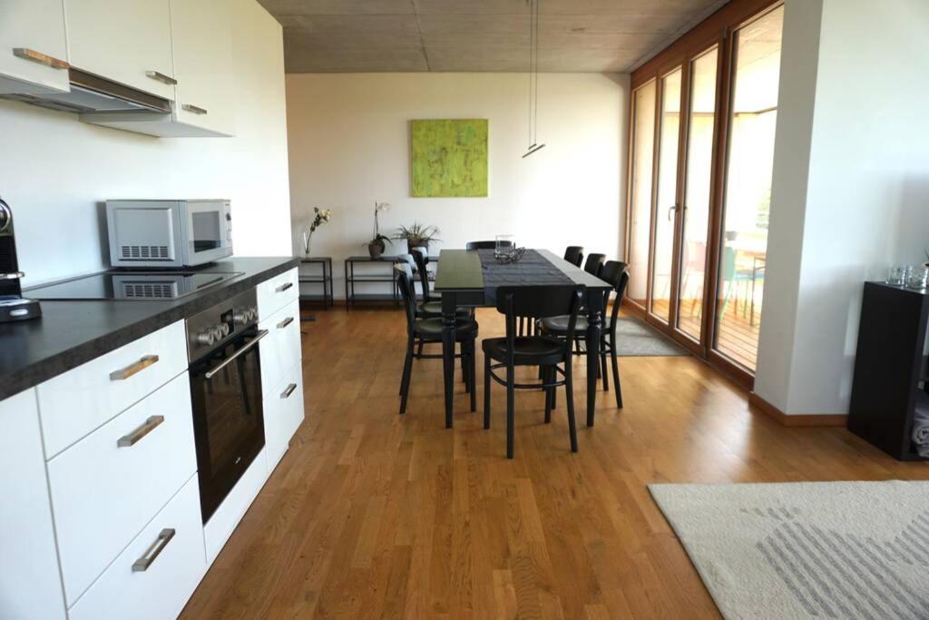 Terrassenwohnung in prämierter Wohnanlage Nachhaltige Kühlung über Erdsonde und Fussbodenkühlung