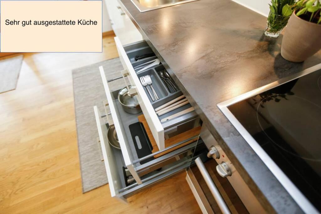 Terrassenwohnung in prämierter Wohnanlage Nachhaltige Kühlung über Erdsonde und Fussbodenkühlung