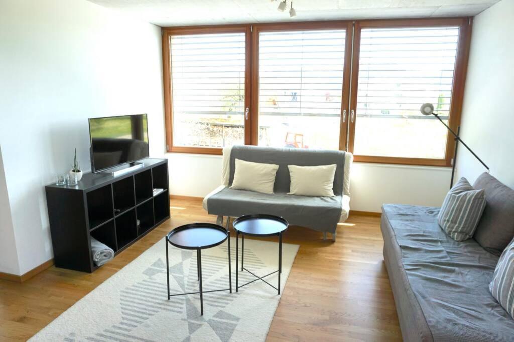 Terrassenwohnung in prämierter Wohnanlage Nachhaltige Kühlung über Erdsonde und Fussbodenkühlung