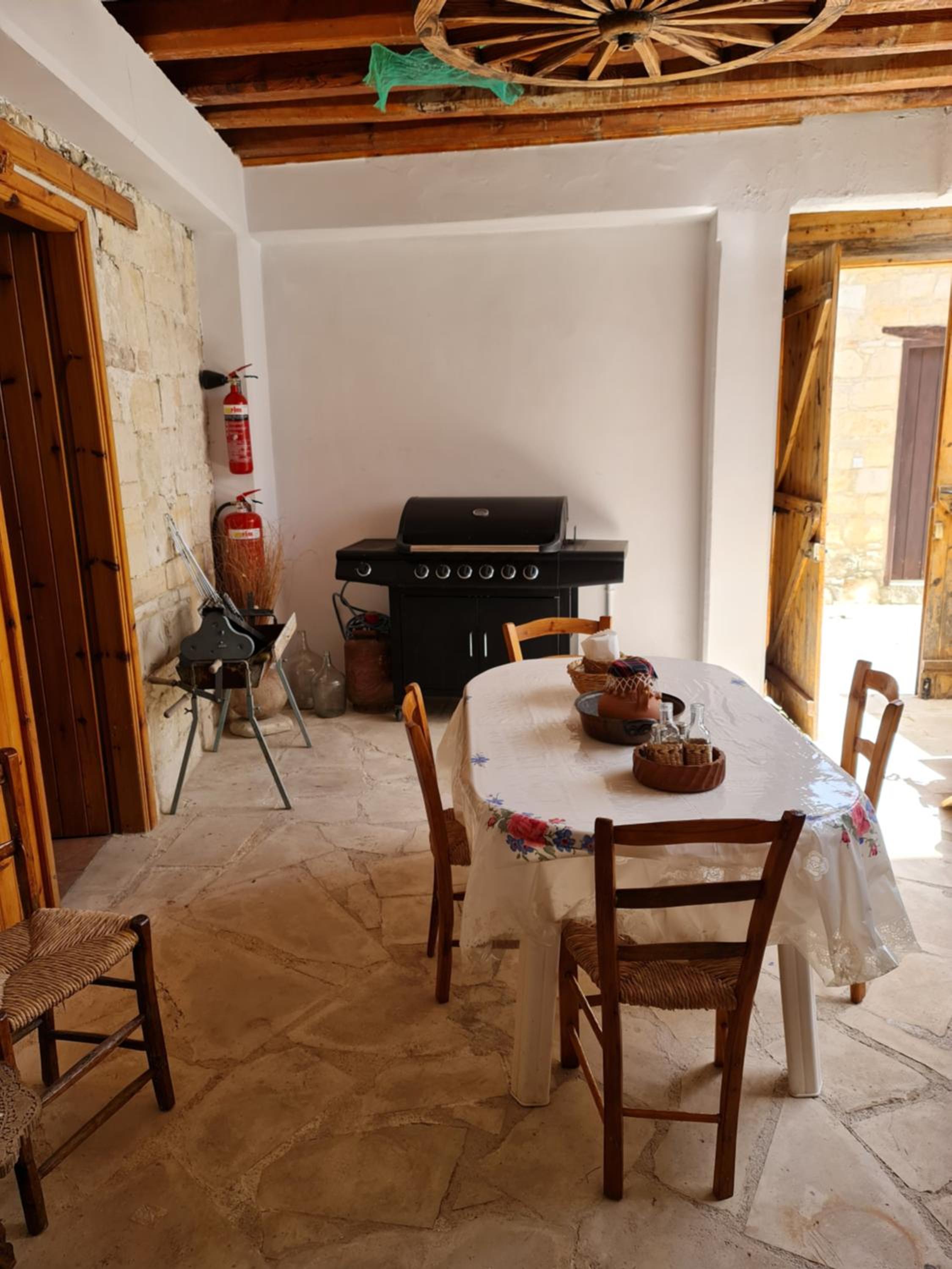Kassandras place in Omodos village