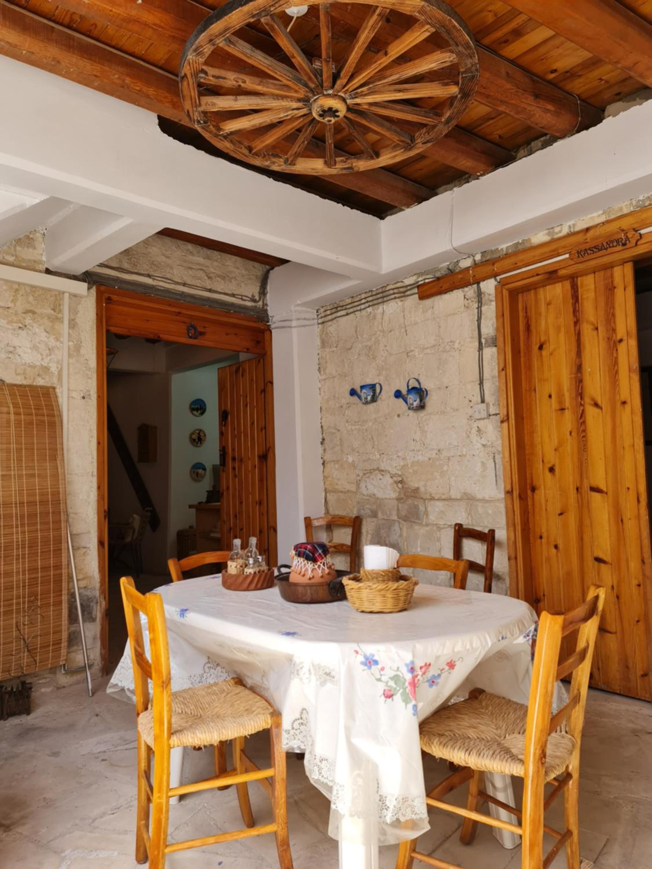 Kassandras place in Omodos village