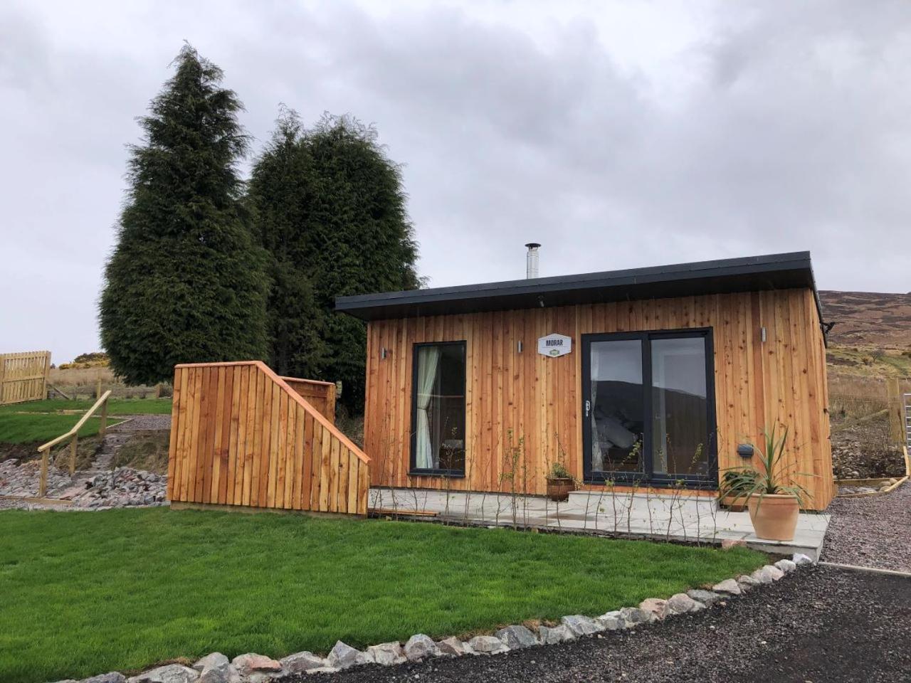 Stronaba Croft Cabins view 2