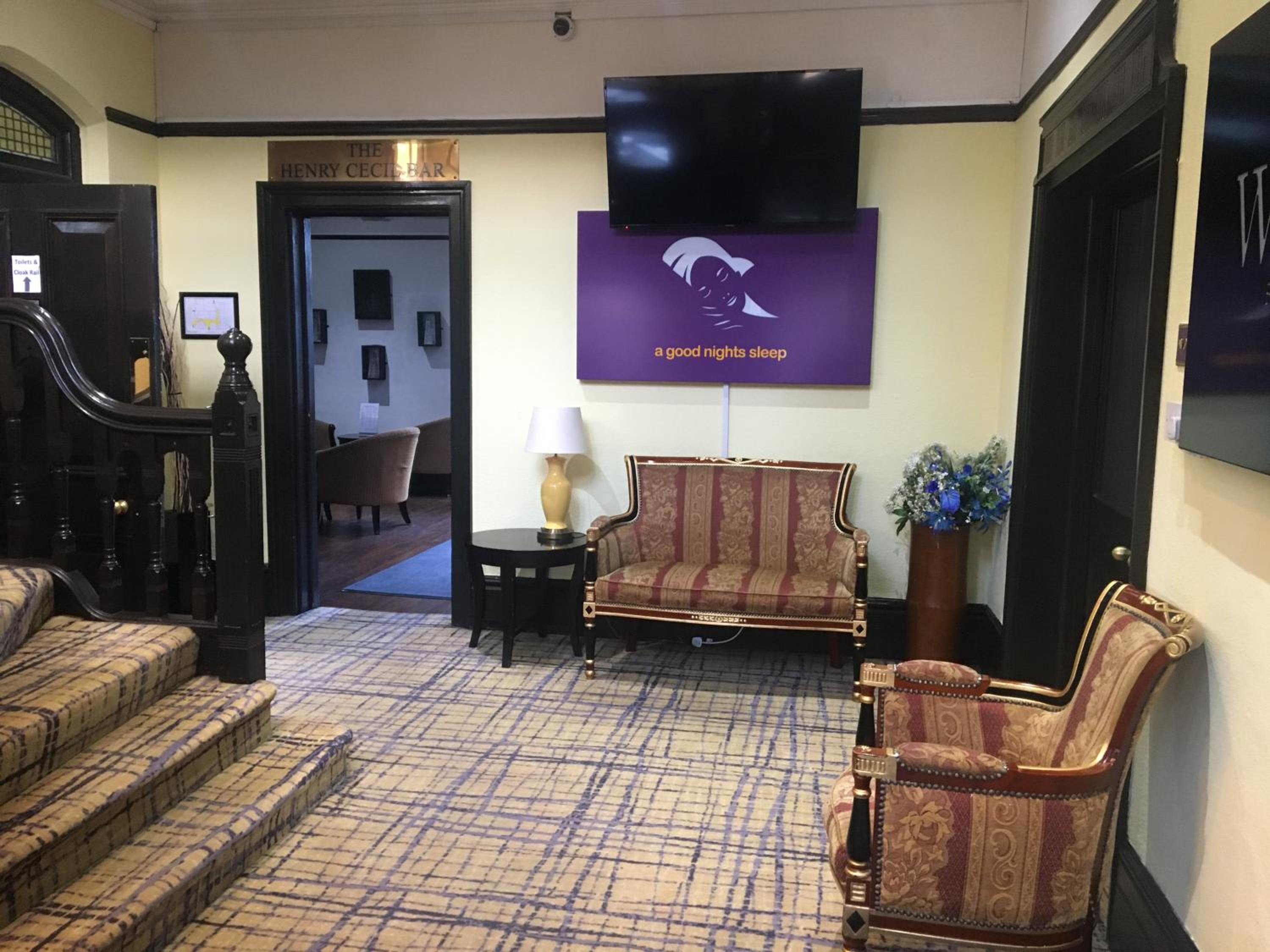 hotel reception