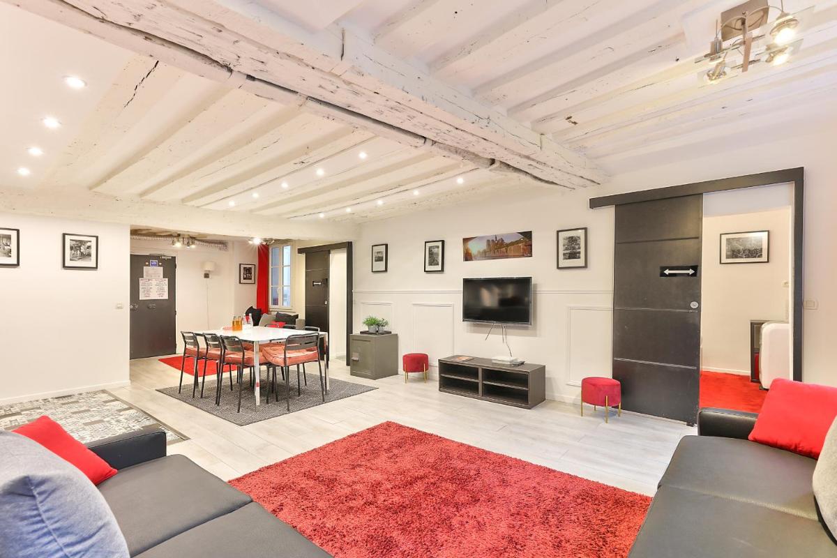 100 - Luxury 2 Bedroom - Beaubourg Marais