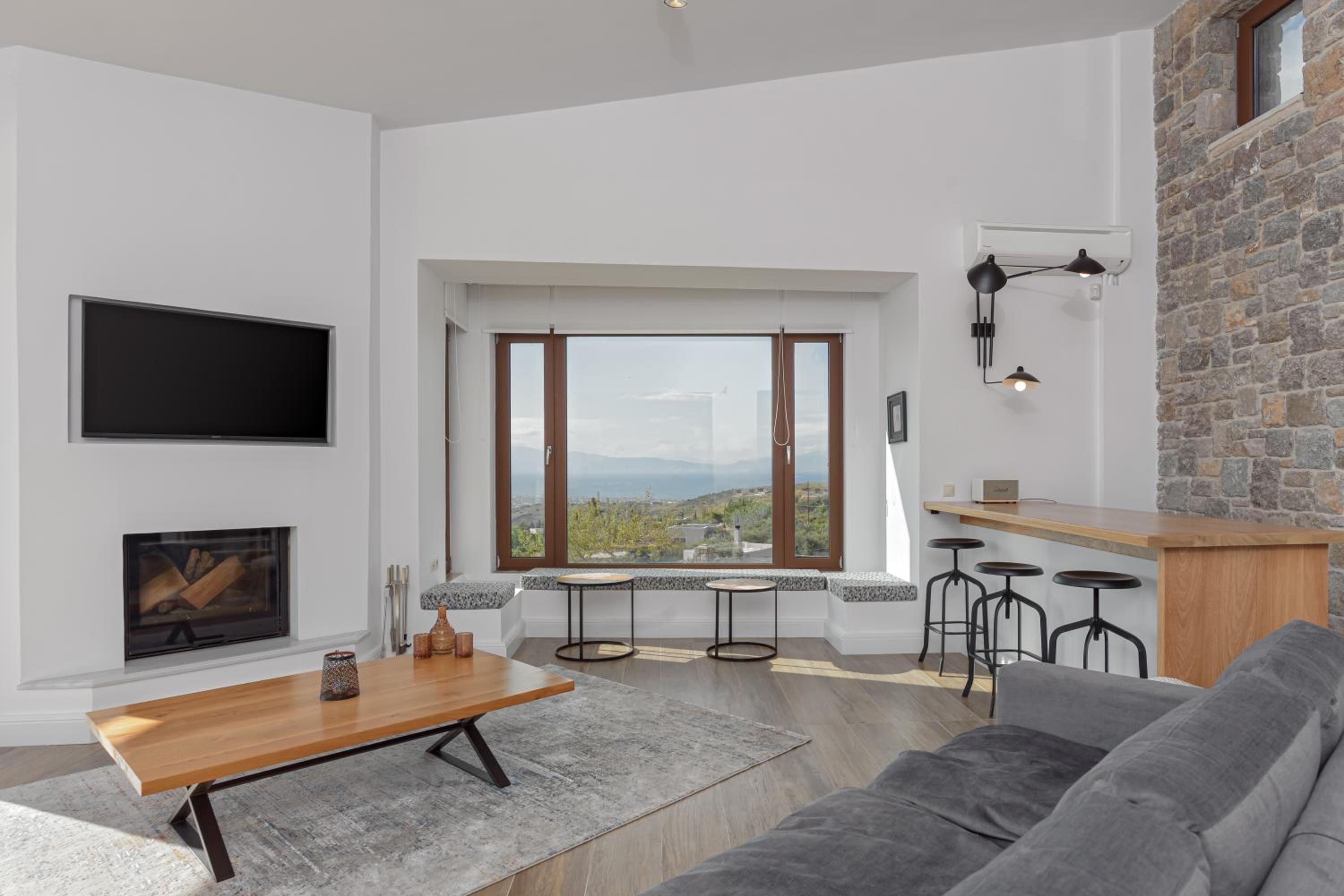 Villa Tzikides Aegina view 4