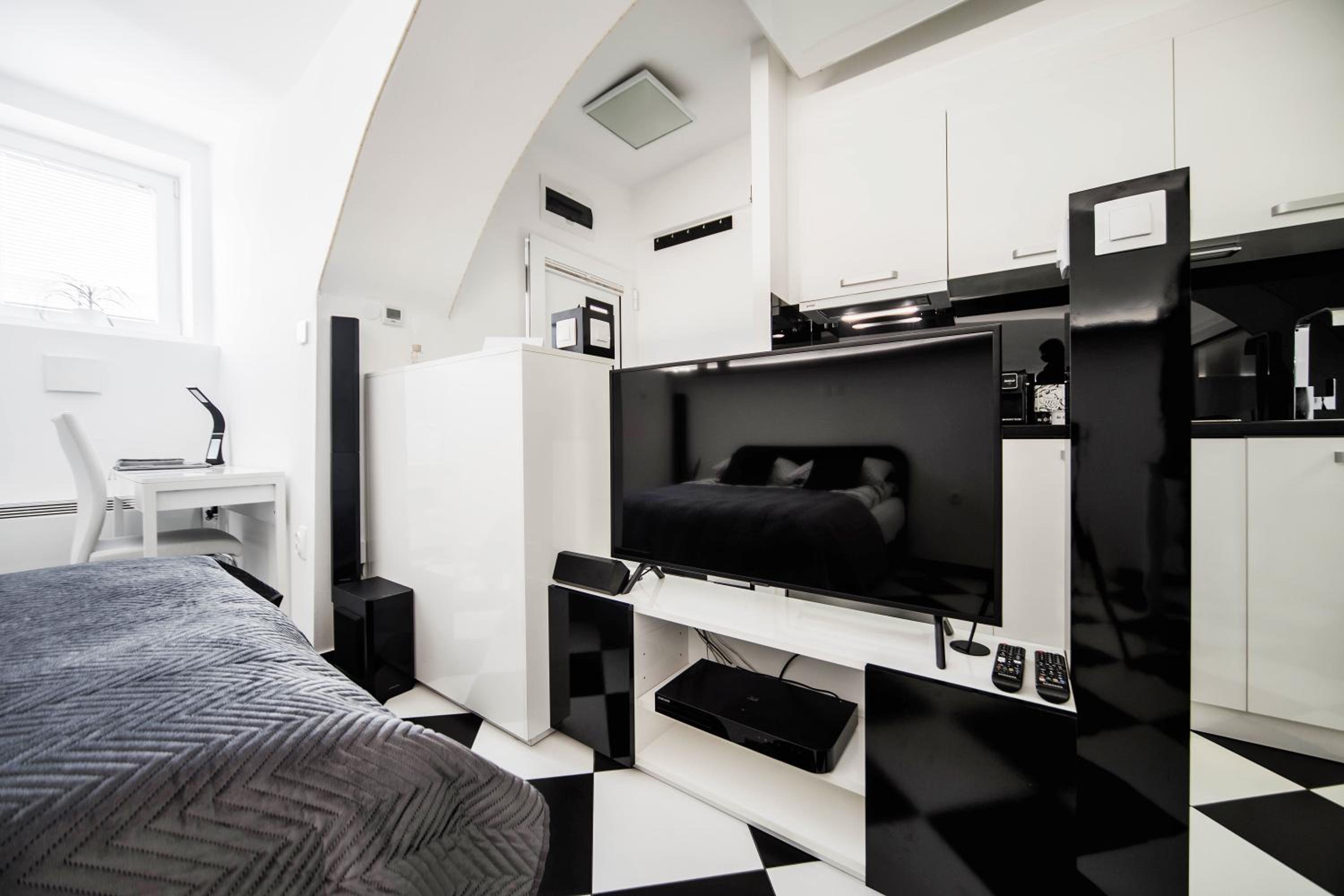Black and White Studio view 3