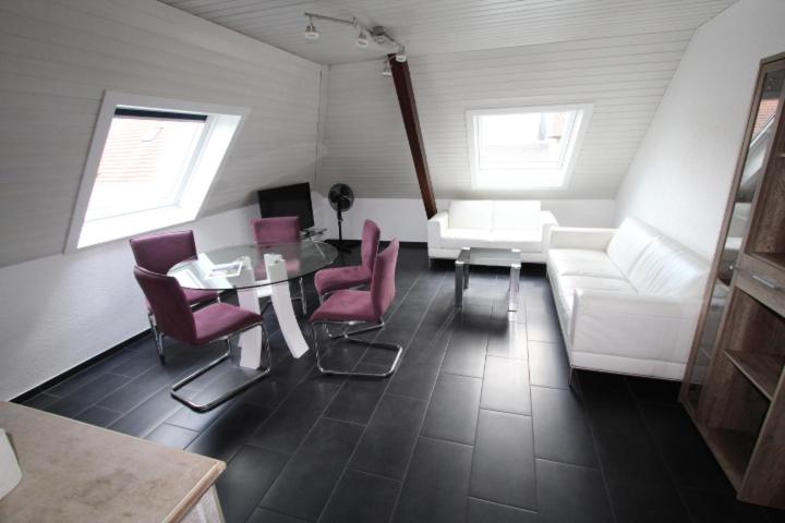 Dulliken 1 Schlafzimmer, Wohnzimmer, Küche mit Geschirr komplett, Bad