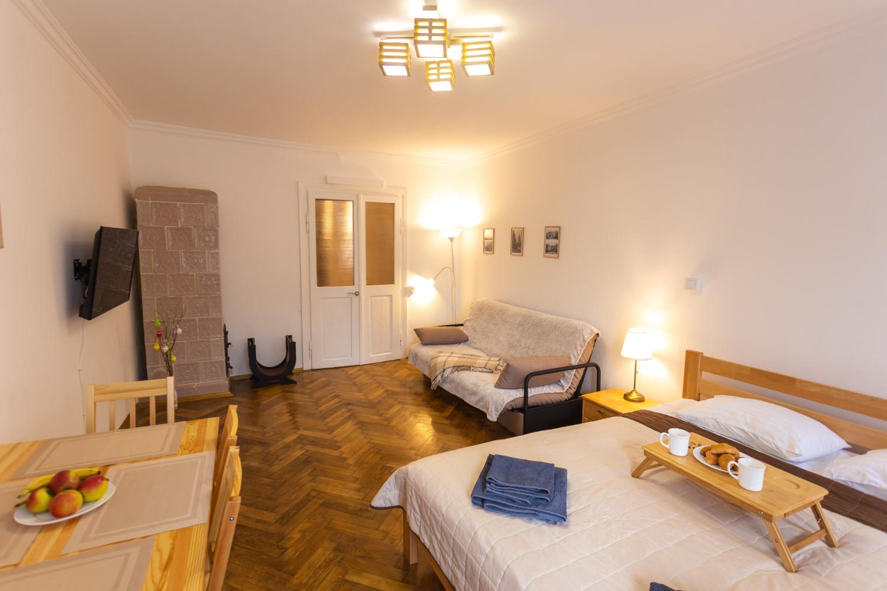 Peaceful studio on Rynok Square