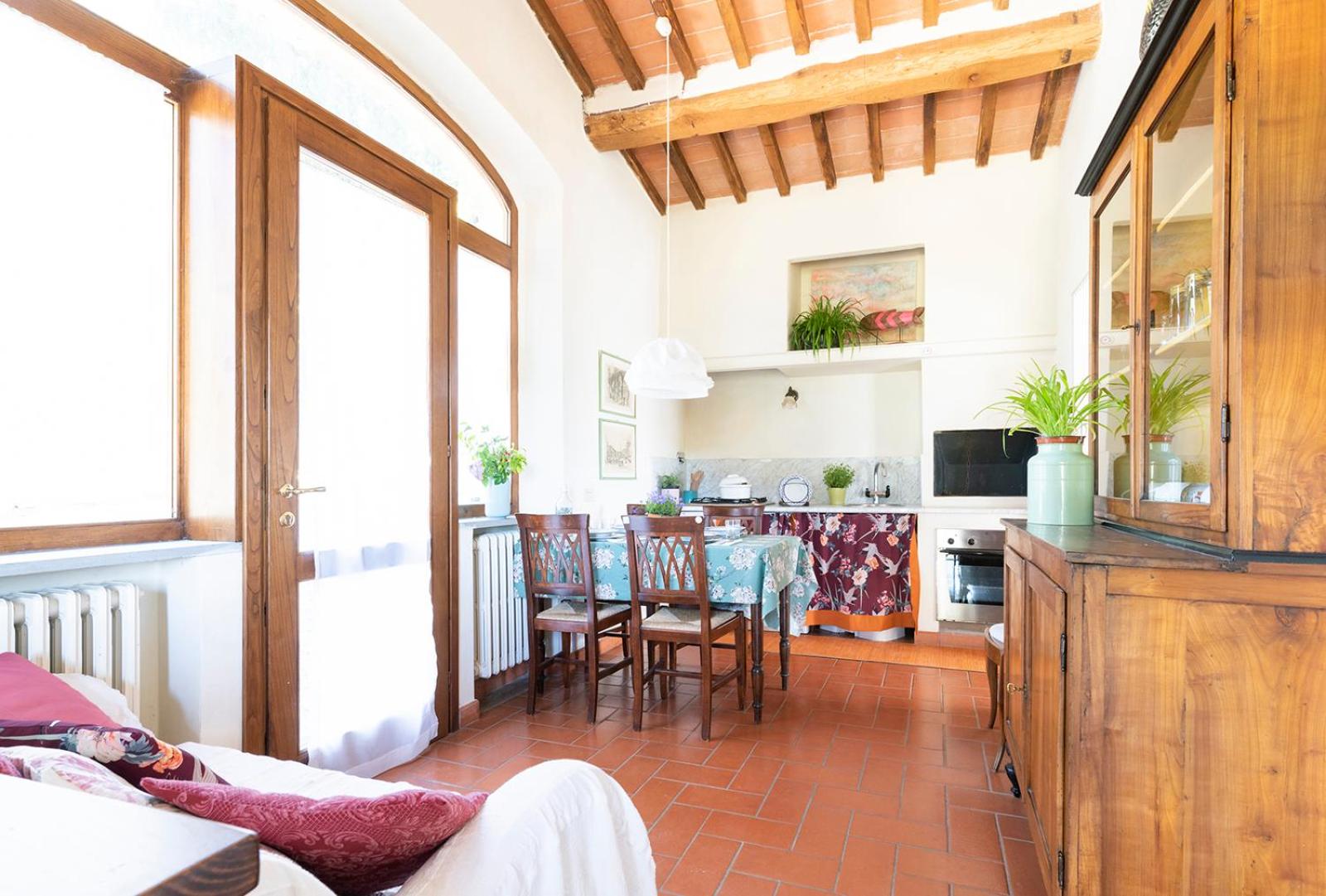 Casa il Cipresso, in the heart of Chianti with swimming pool view 2