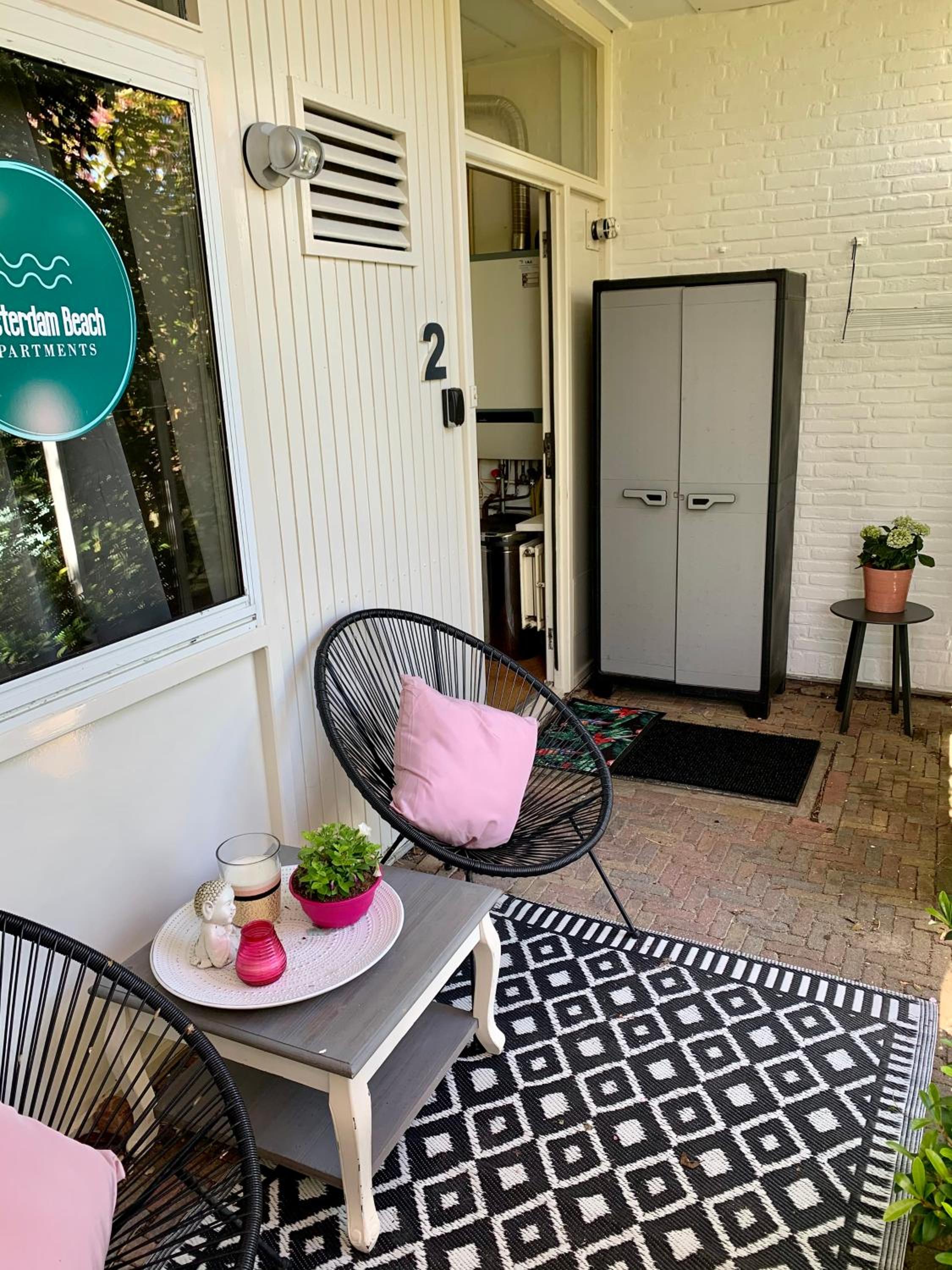 Amsterdam Beach Apartment 2, Private Garden view 5