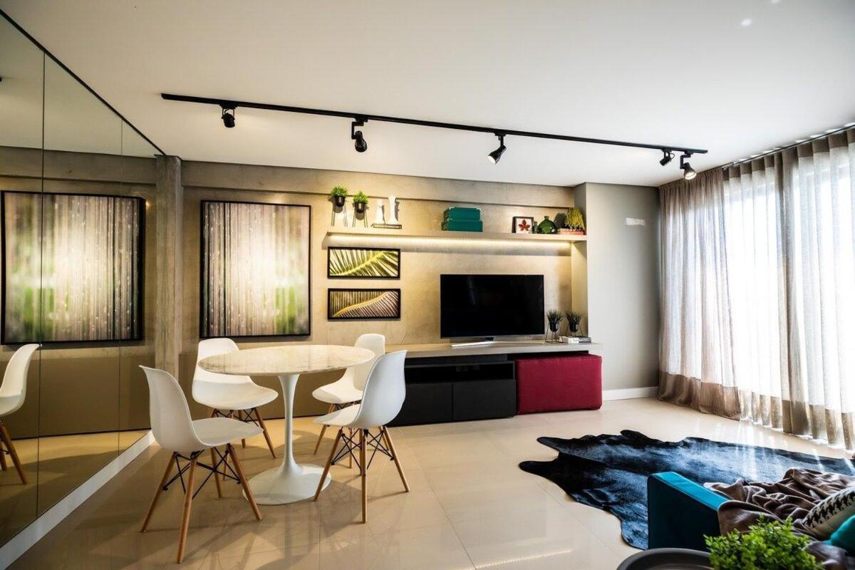 Maravilhoso Apt novo super bem decorado no centro view 3
