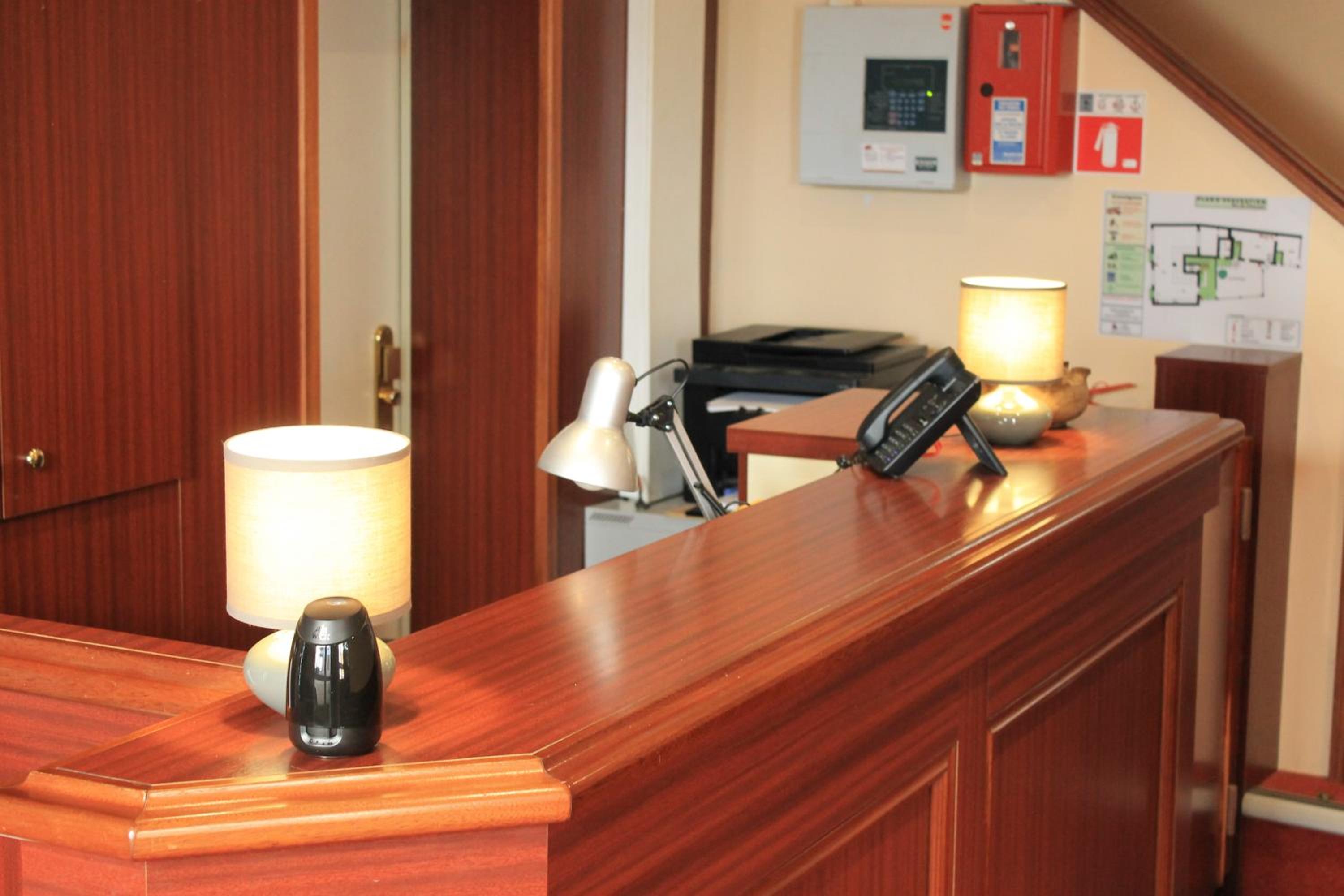 hotel reception