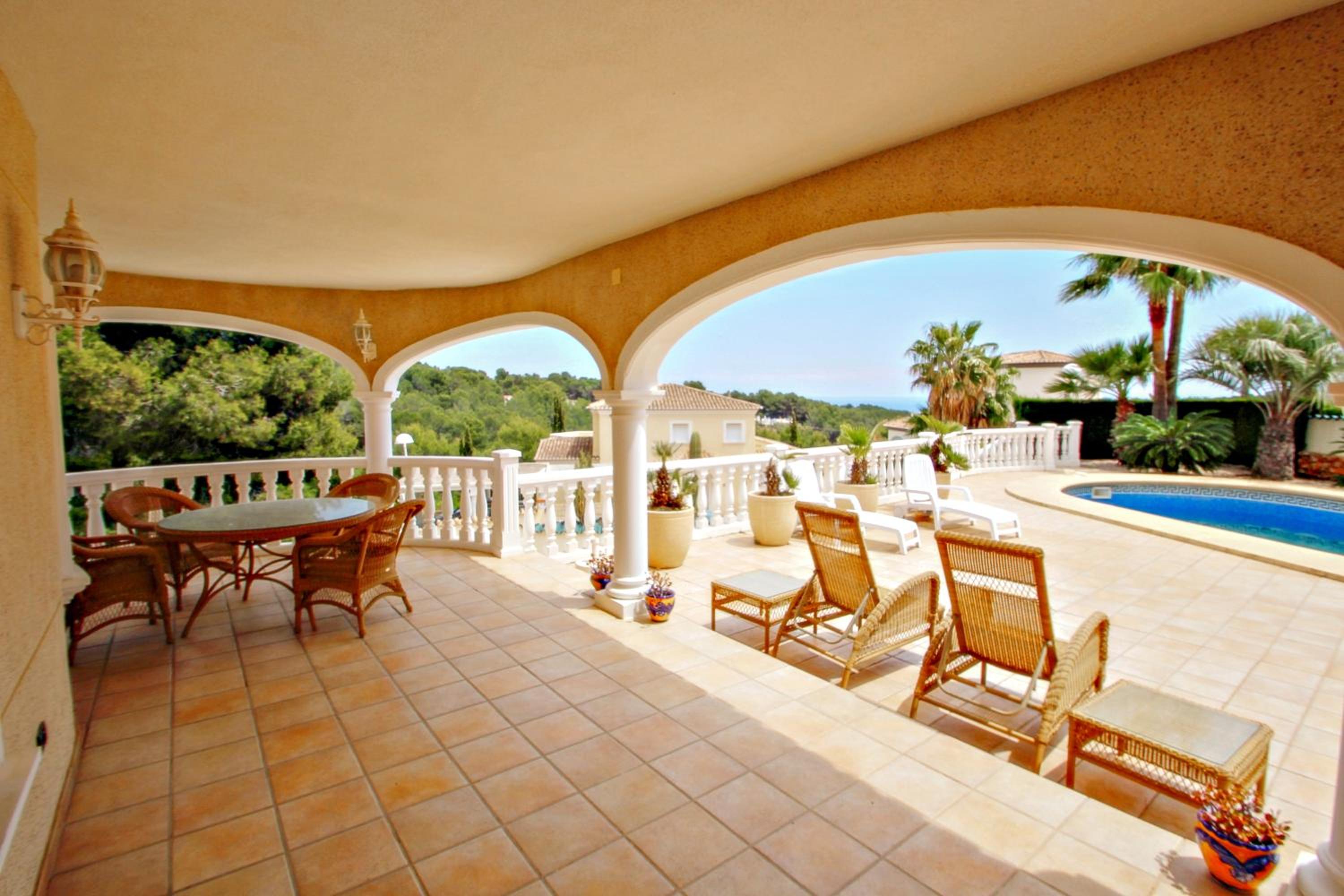 El Sol - luxury villa with private pool in Benissa view 3