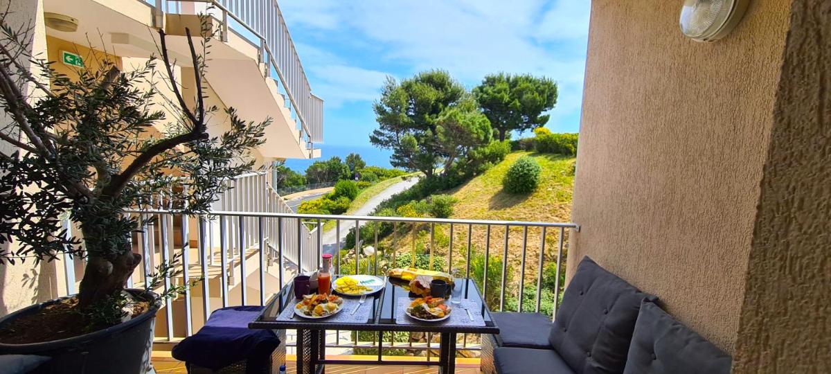 Studio *** "ThalaBanyuls" - Vue mer - Balcon view 2