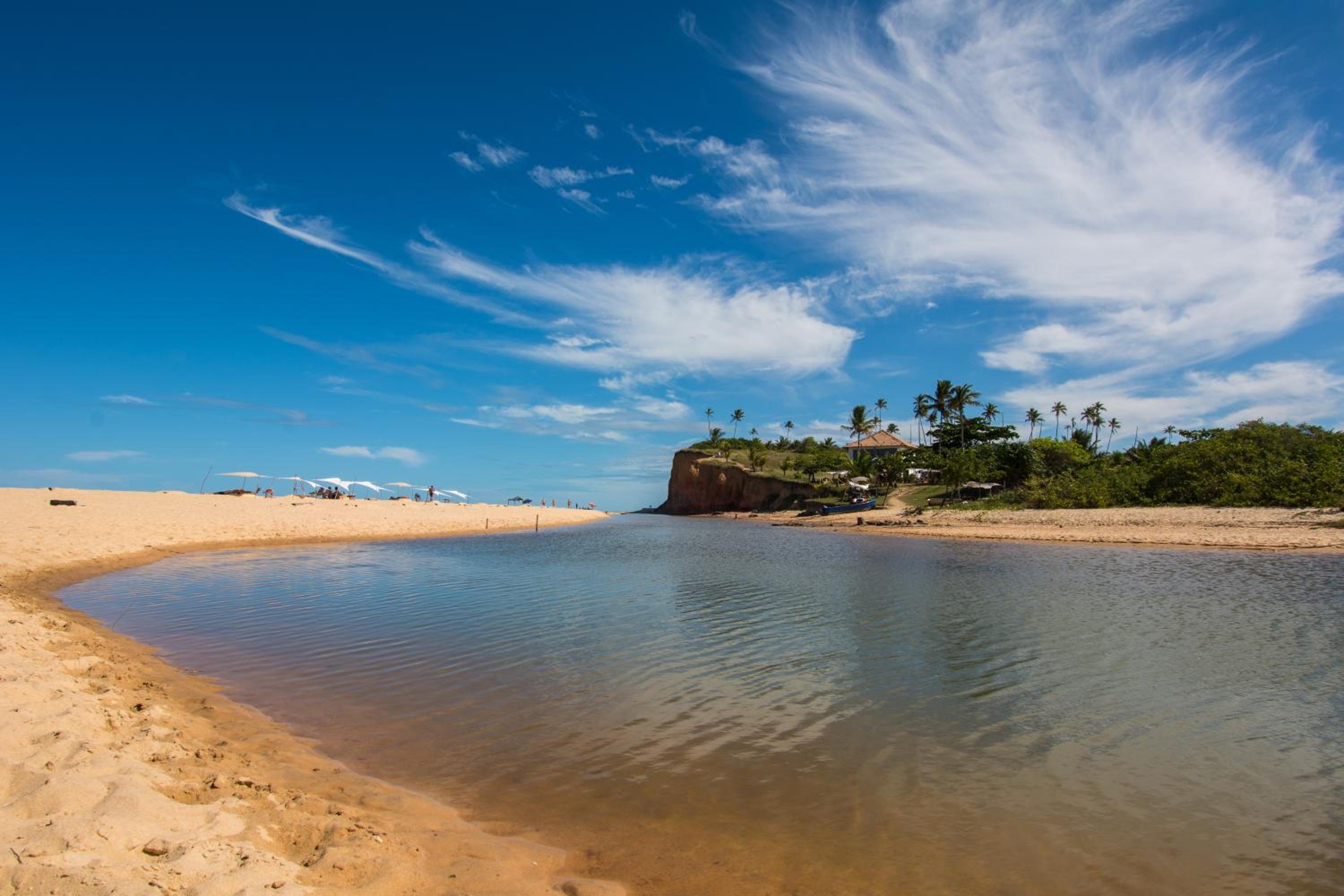 Pousada Azul com vista maravilhosa