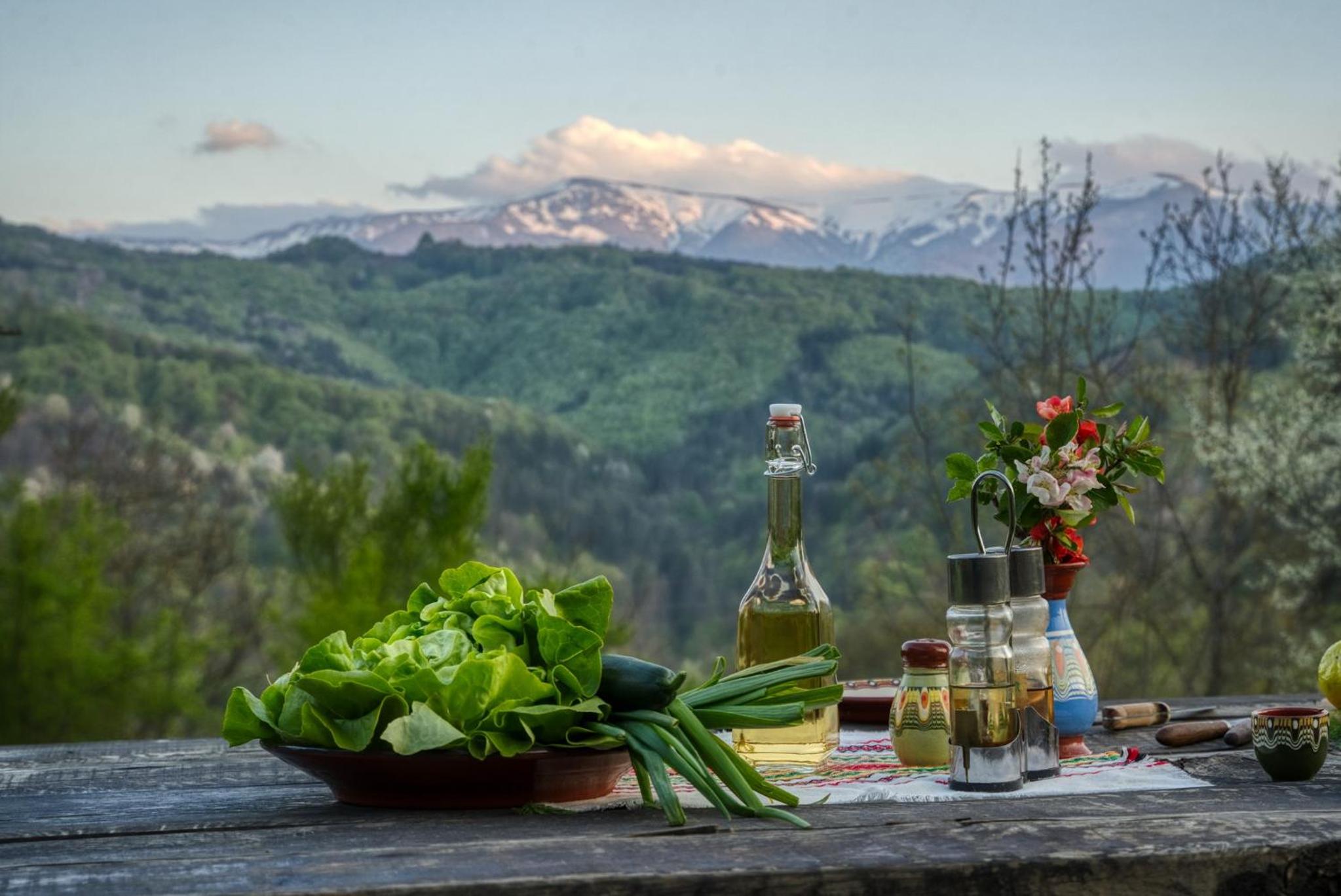 Authentic House with Stunning Mountain View - Karashka