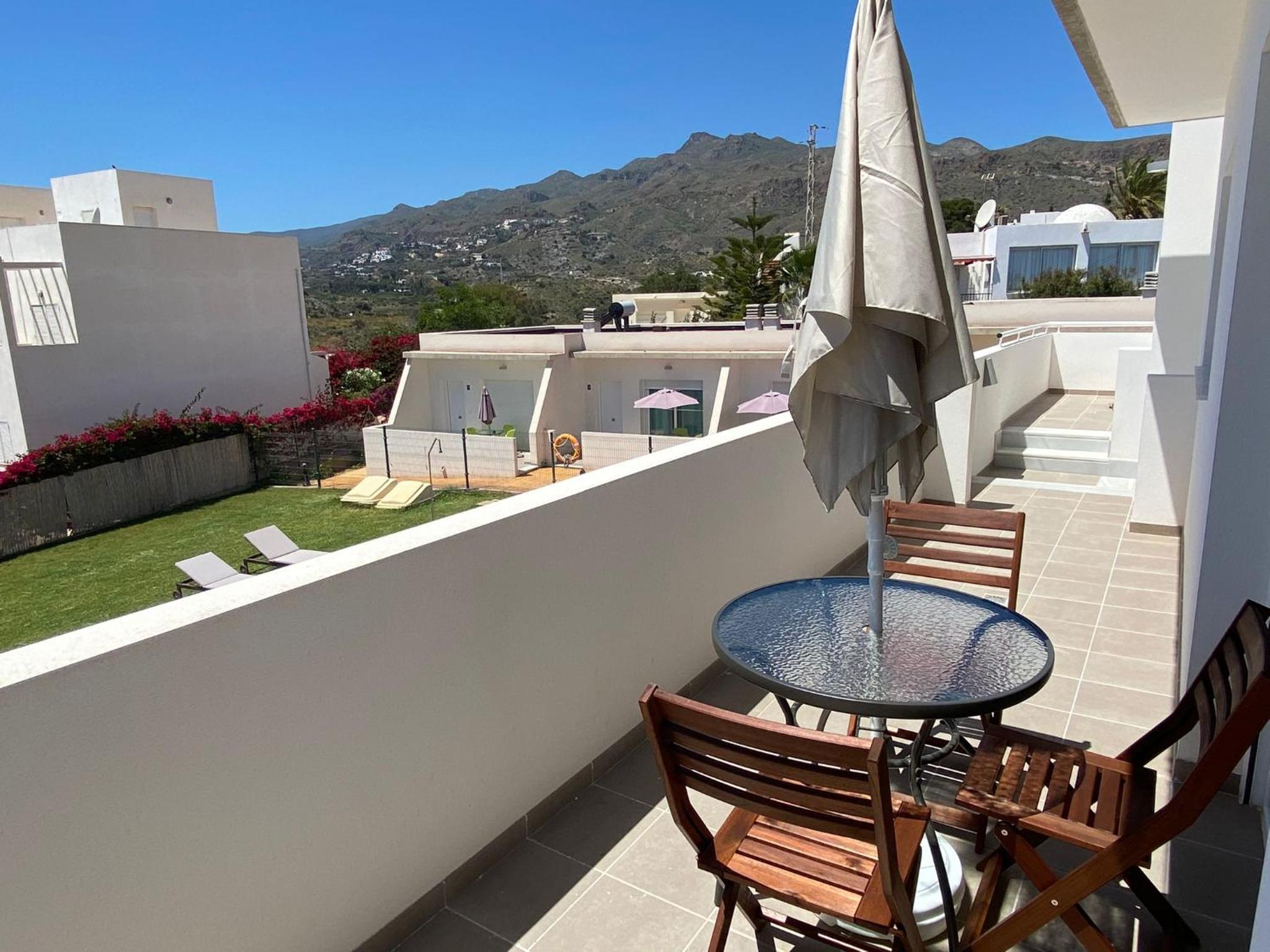 outdoor BBQ area