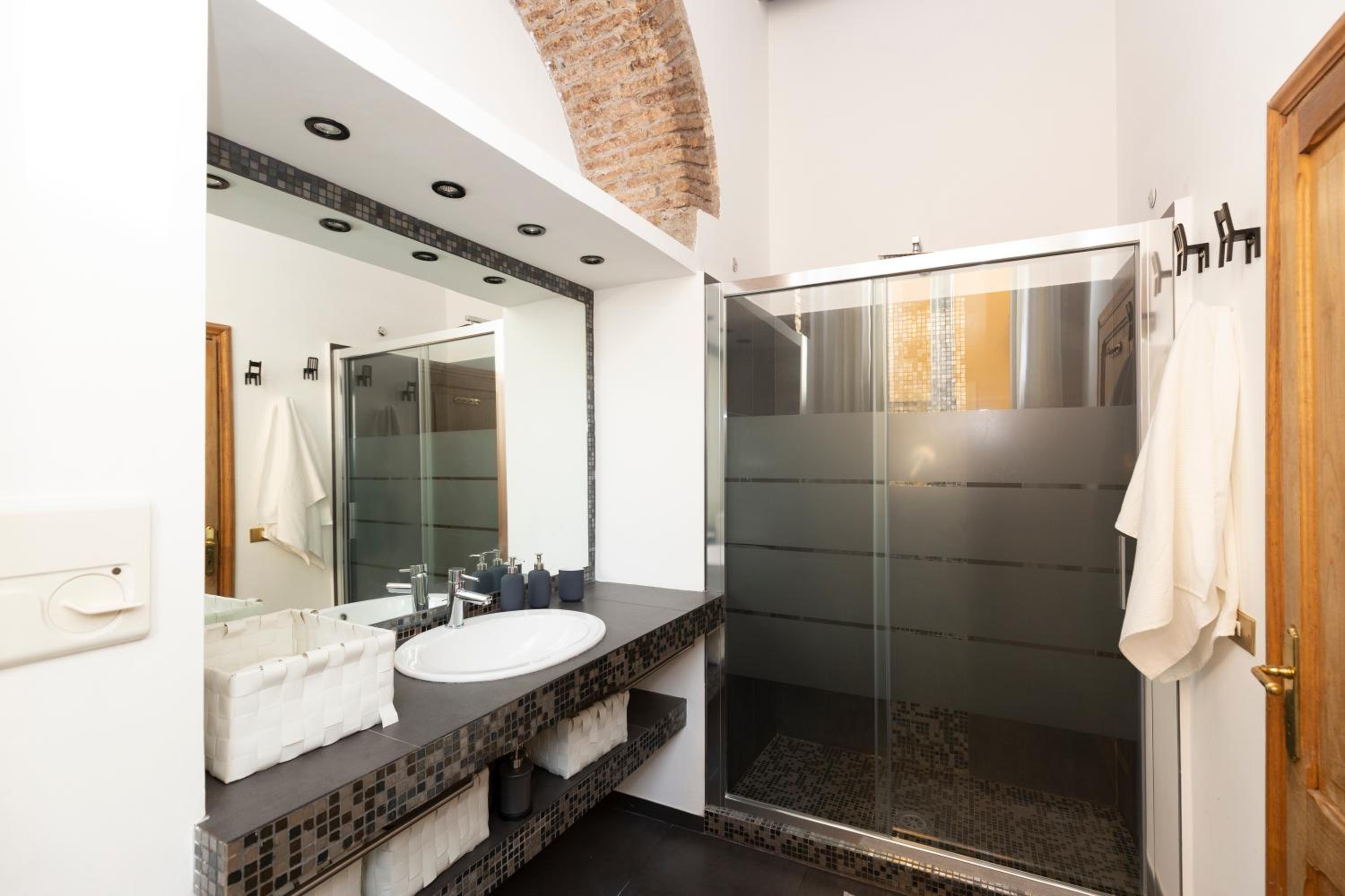 Rufina Apartment en Rome — bathroom