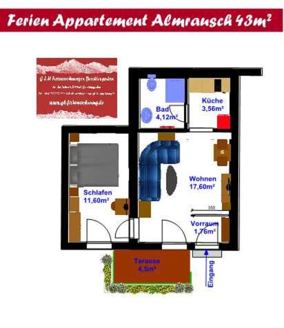 G & H Ferienwohnungen Appartement Almrausch