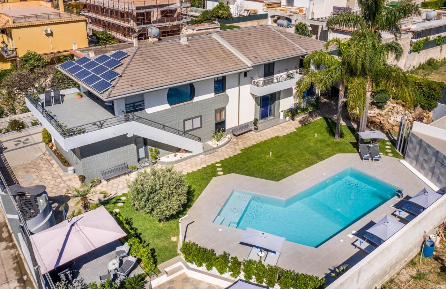 Villa Teocrito Piscina & Mare