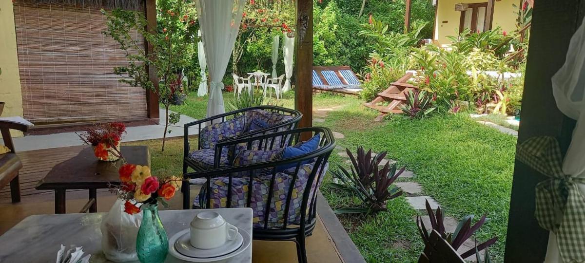 outdoor BBQ area