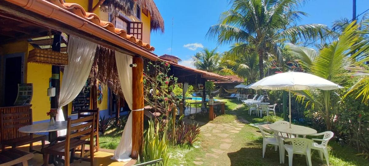 outdoor BBQ area