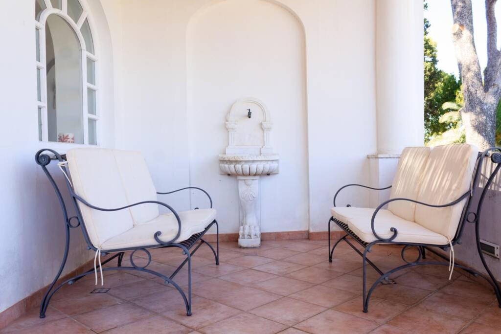 Casa La Rosa en Capri — balance & terrace