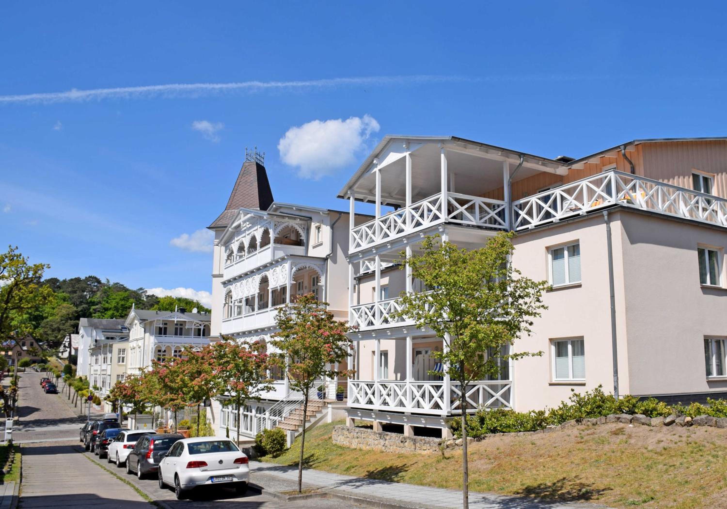 Fewo 20 mit Strandkorb und Balkon