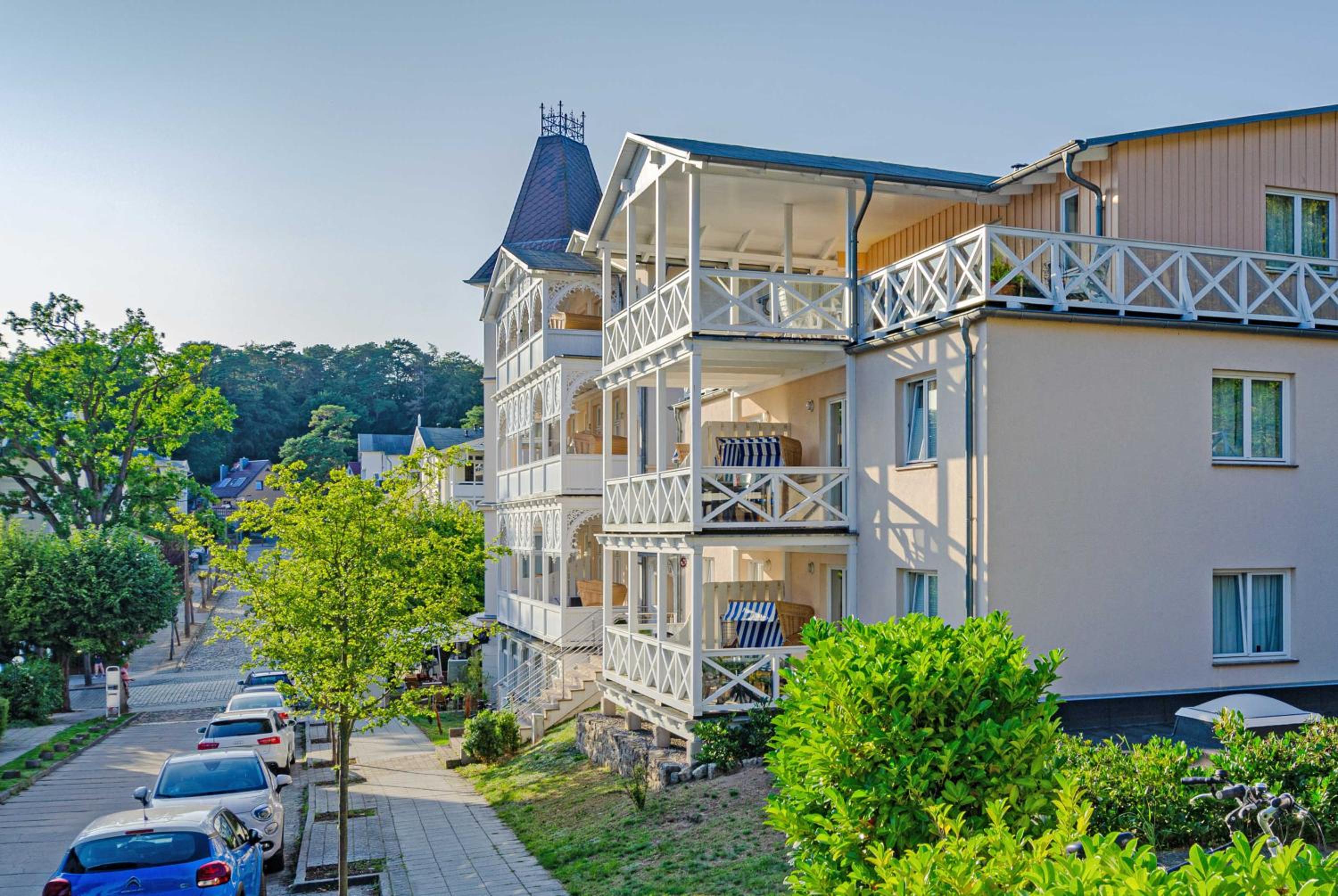 Fewo 20 mit Strandkorb und Balkon