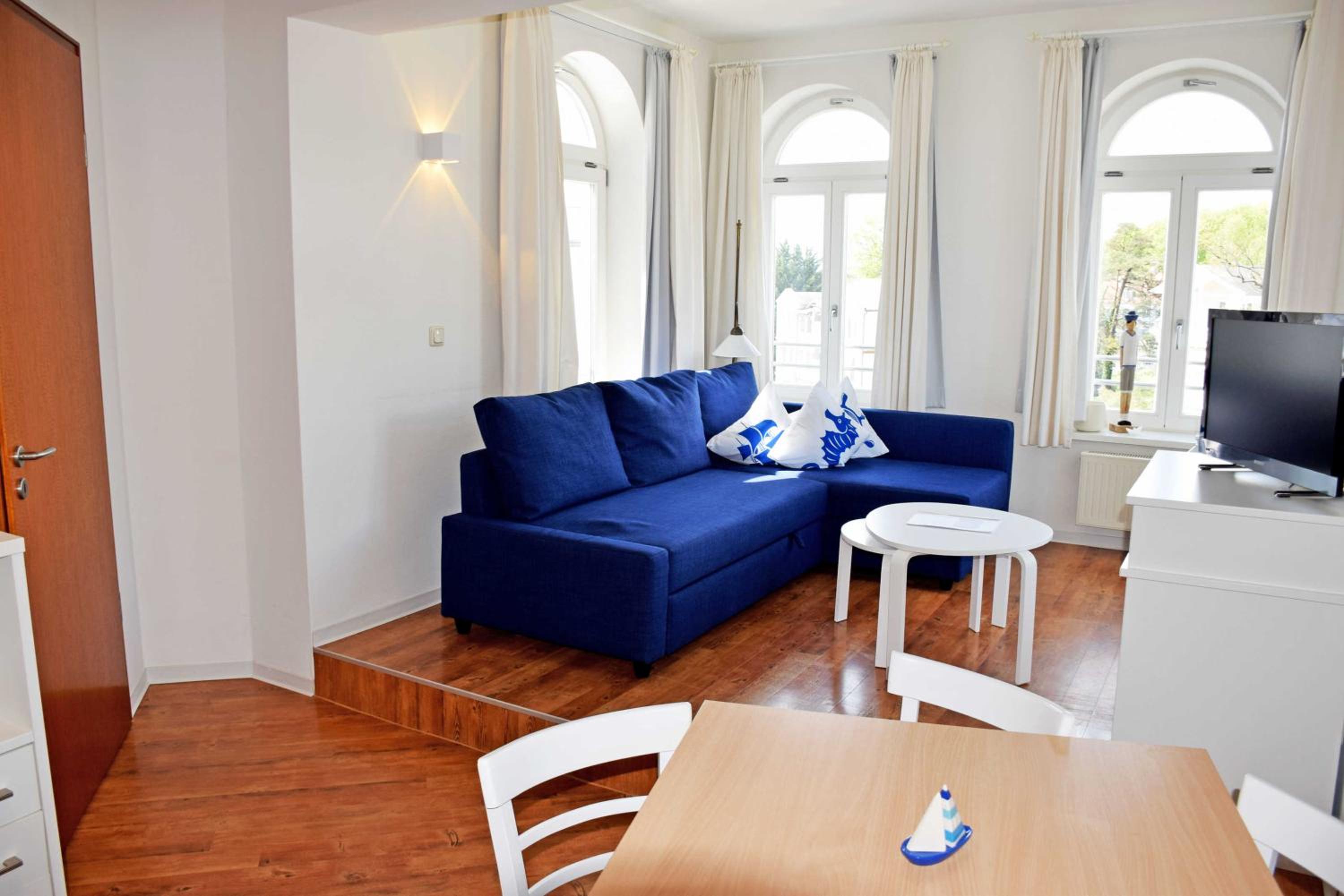 Fewo 20 mit Strandkorb und Balkon