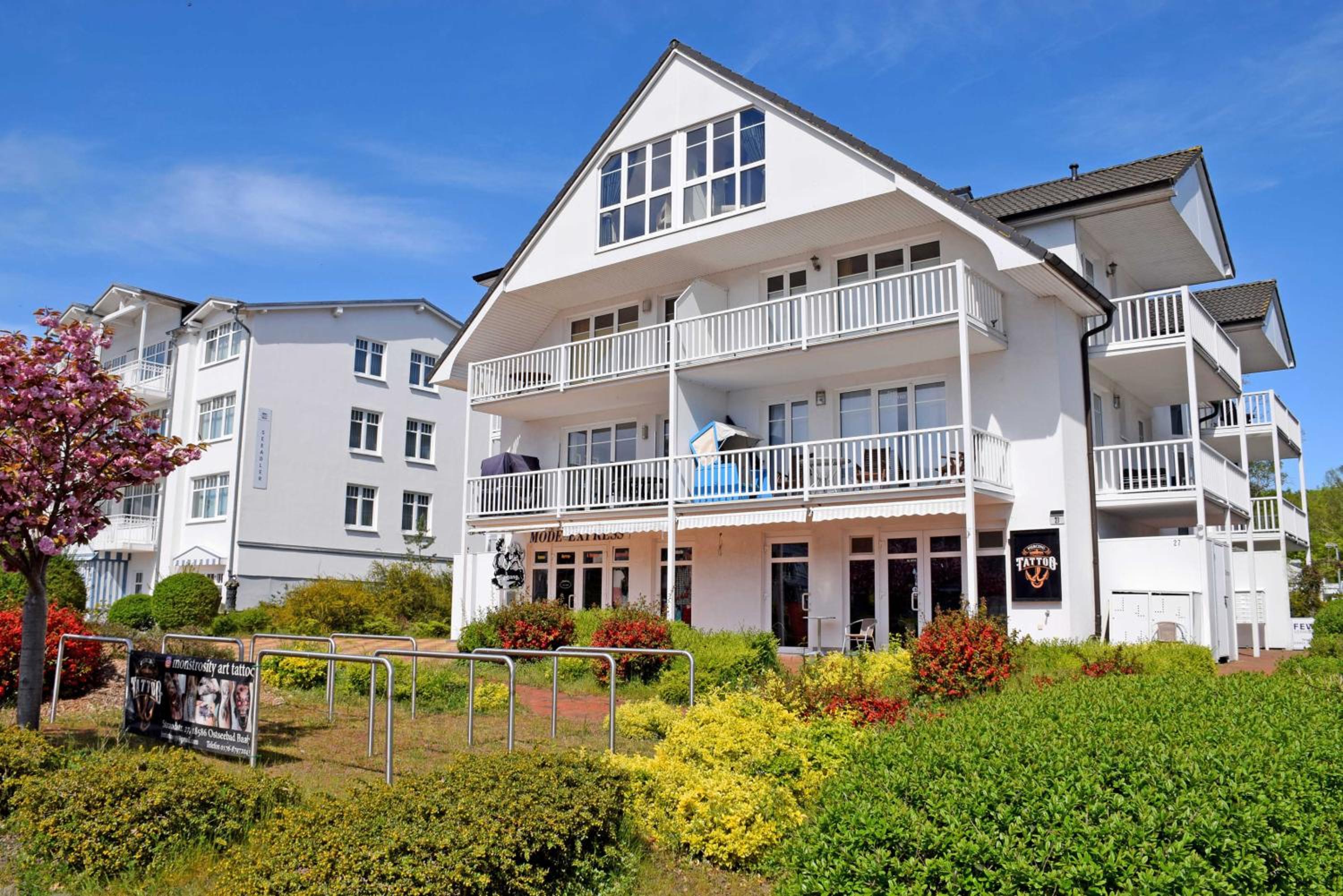Fewo mit Balkon und Strandkorb am view 3