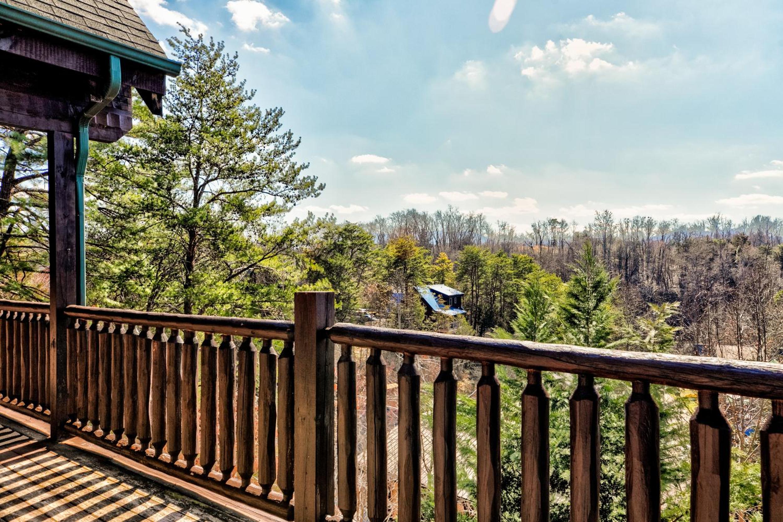 SmokyStays 6 Bedroom Cabin view 3