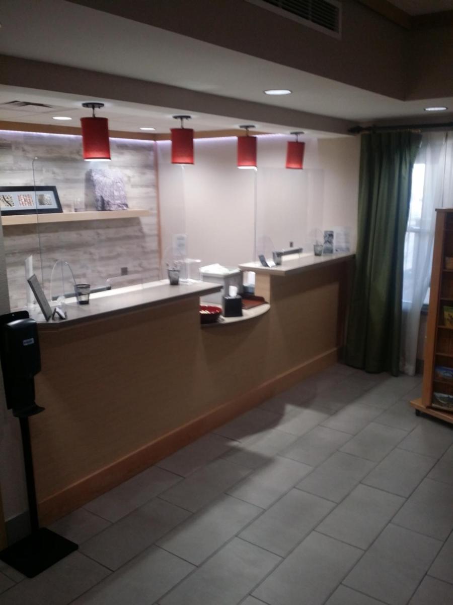 hotel reception