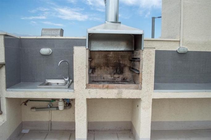 outdoor BBQ area