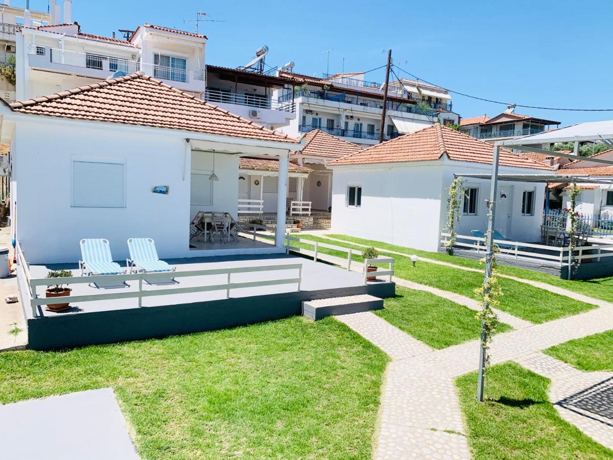 outdoor BBQ area