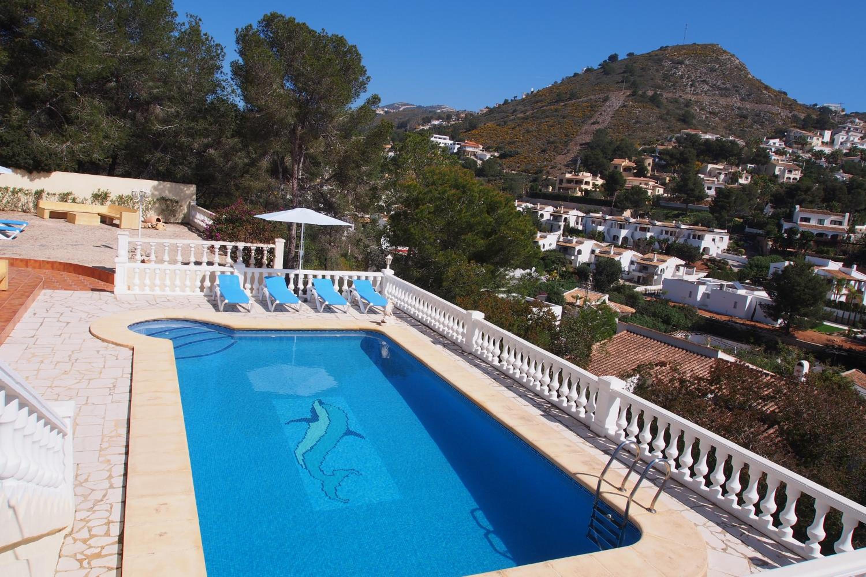 Luxury Villa Catherina El Portet Moraira 500m to Sand Beach view 3