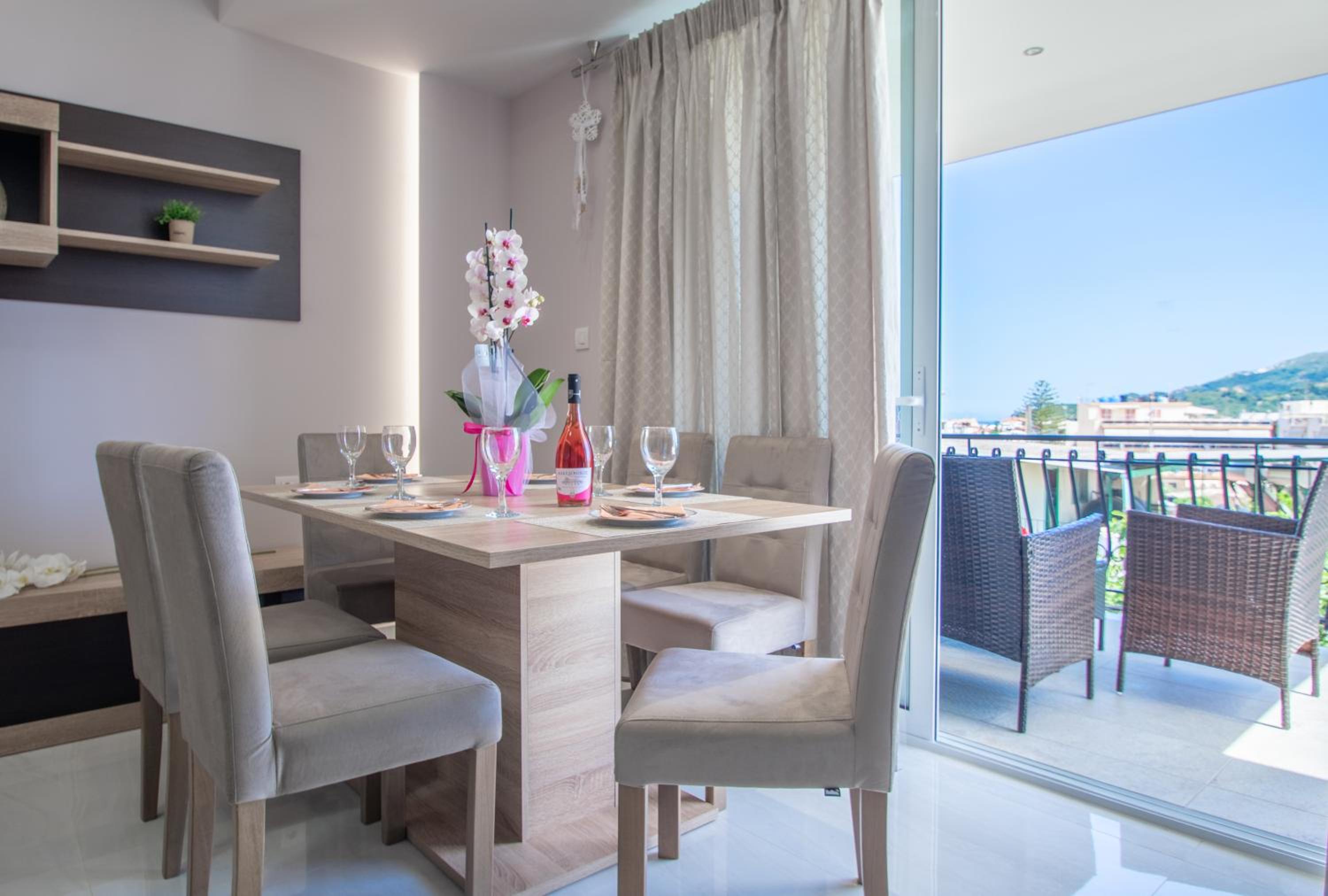 zakynthos town modern roof apartment