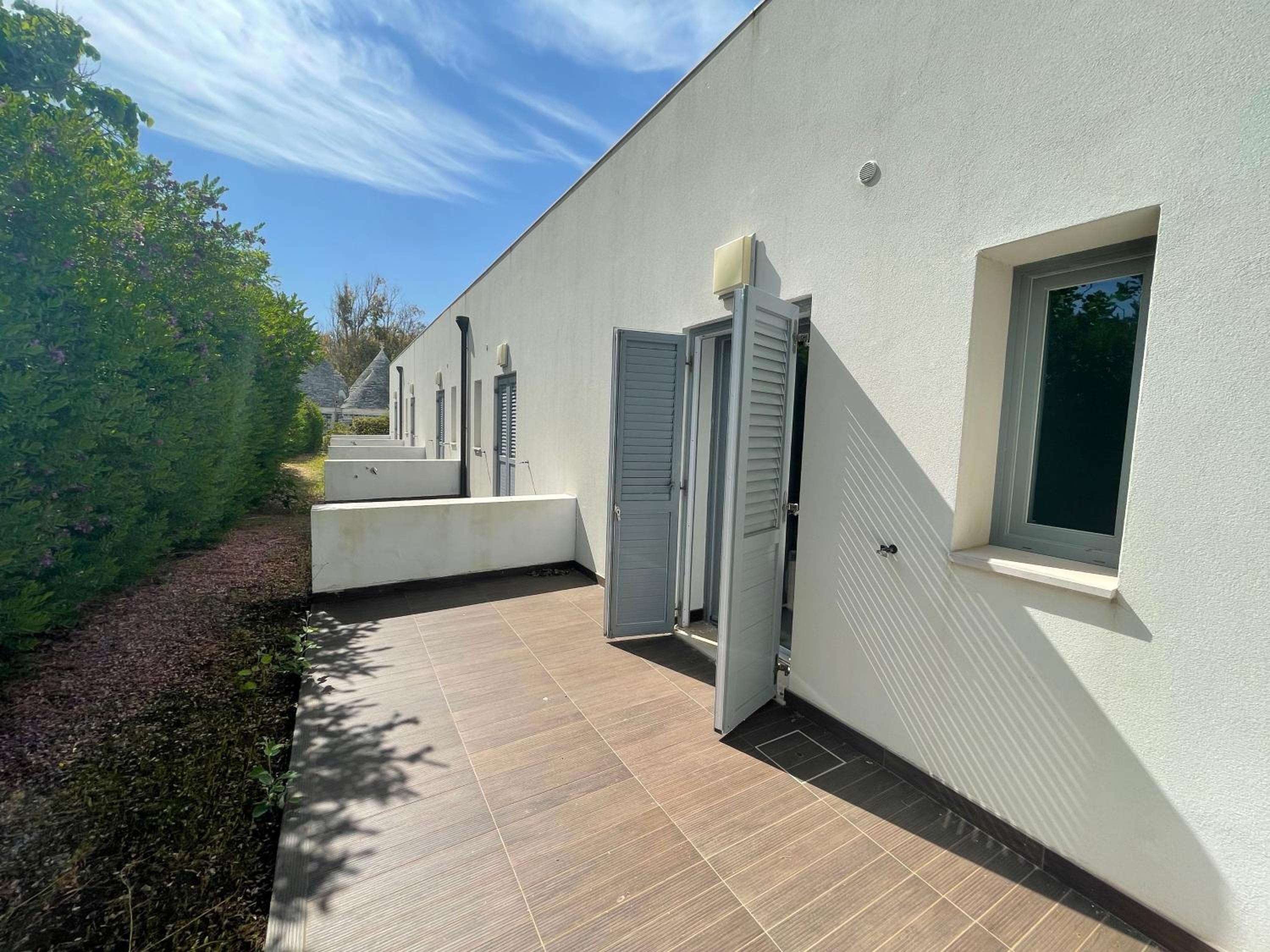 outdoor BBQ area