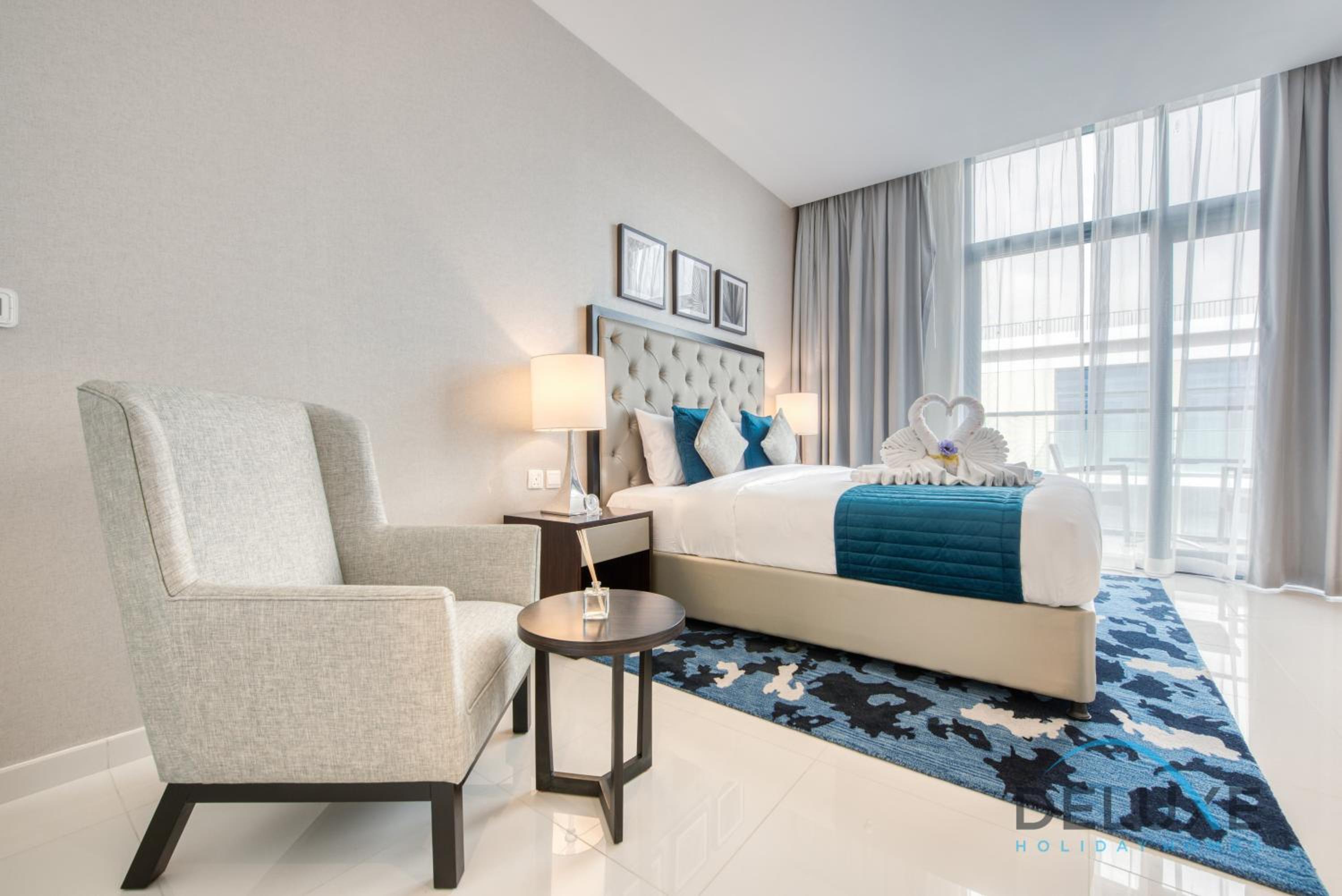 Calm Studio in Damac Celestia A Dubai South by Deluxe Holiday Homes