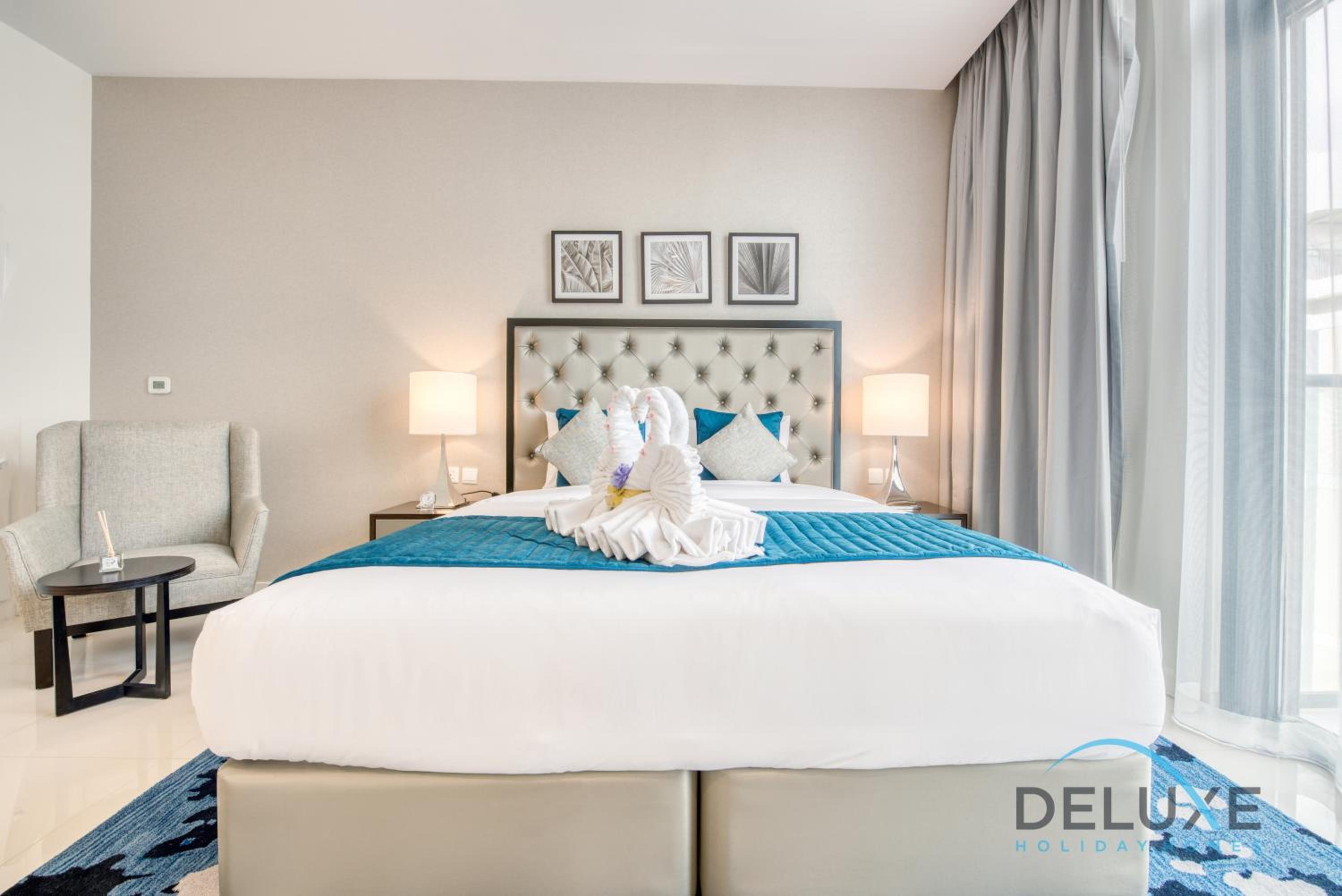 Calm Studio in Damac Celestia A Dubai South by Deluxe Holiday Homes