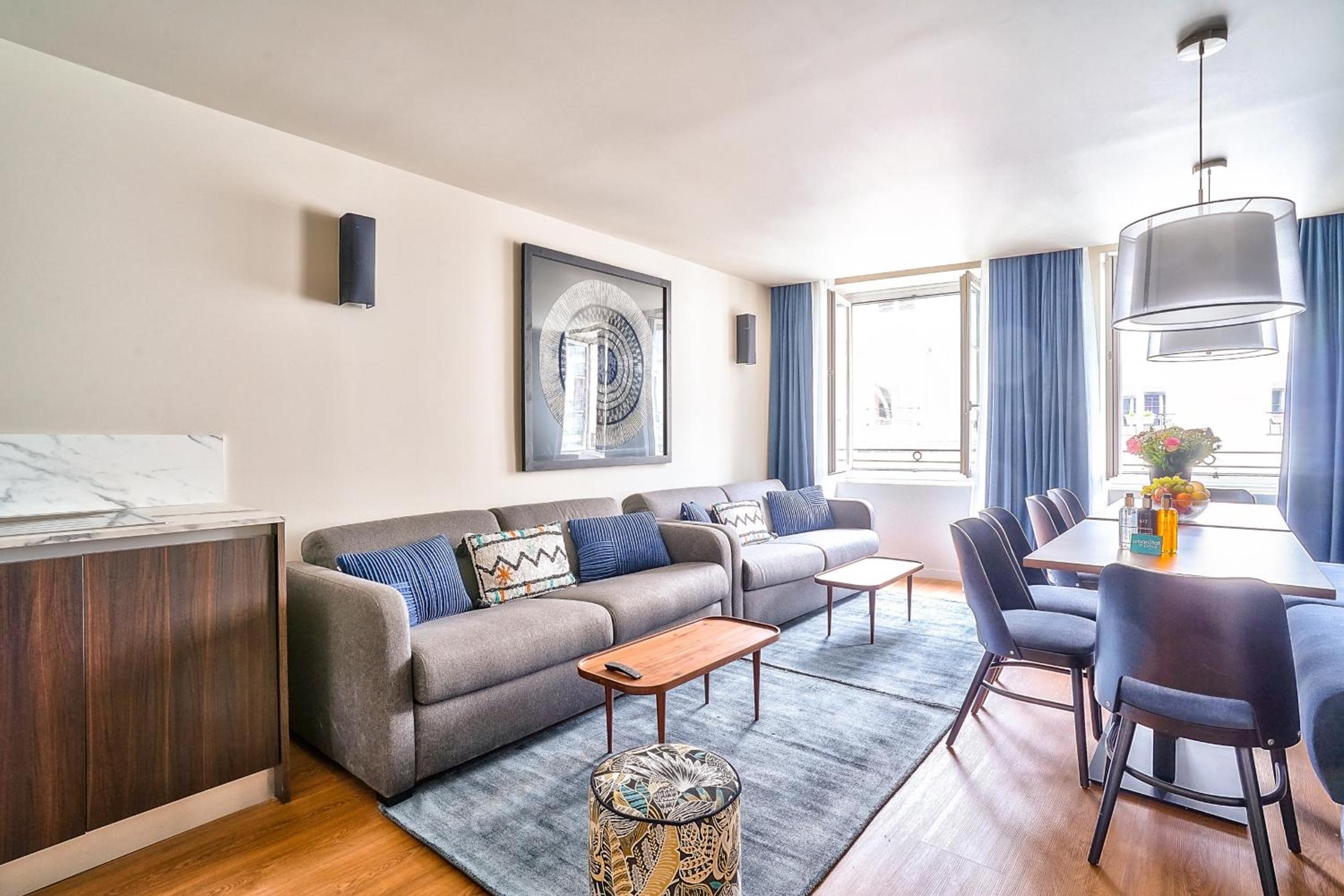 130 - Urban Brand New 110m2 Flat in Montorgueil