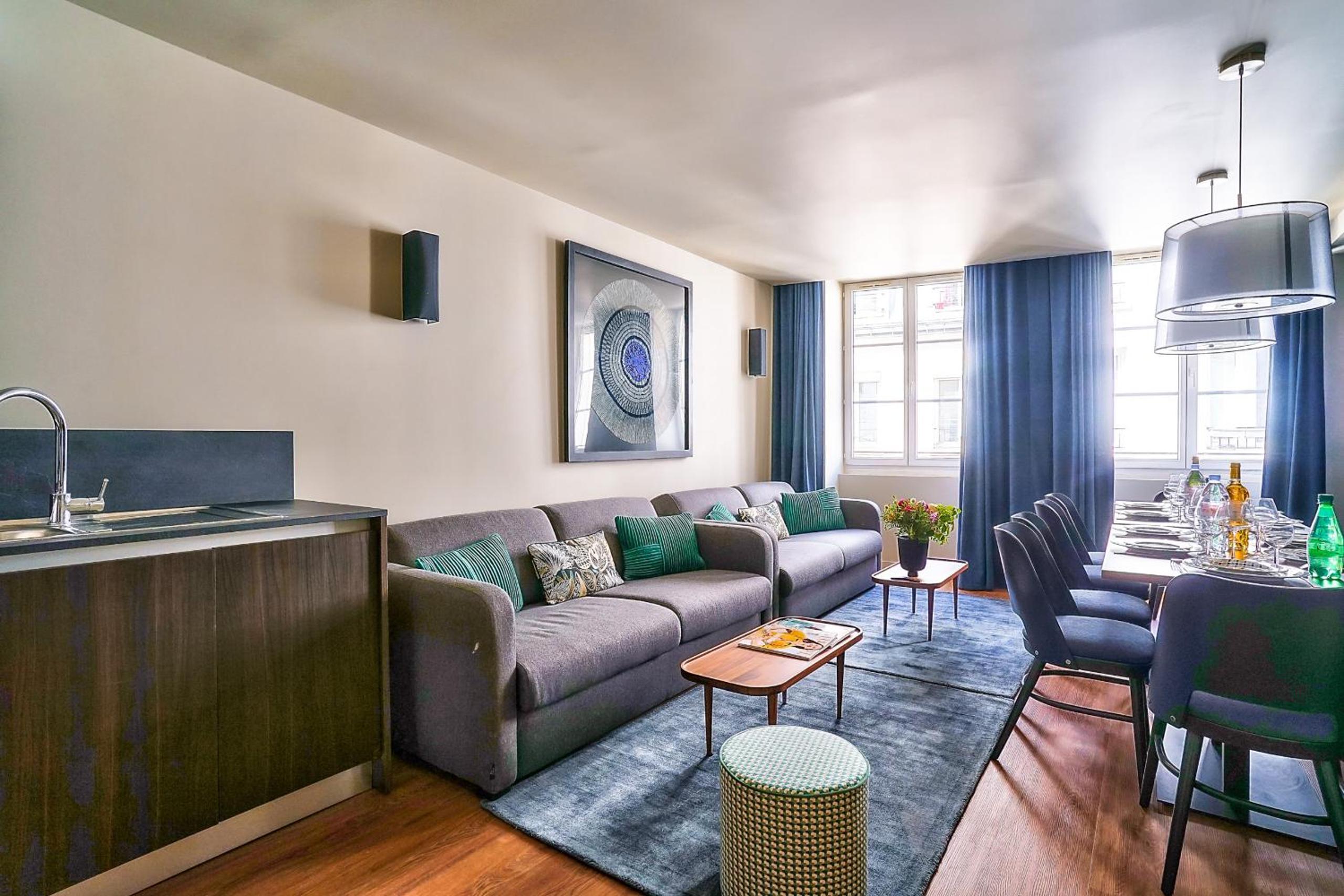 130 - Urban Brand New 110m2 Flat in Montorgueil